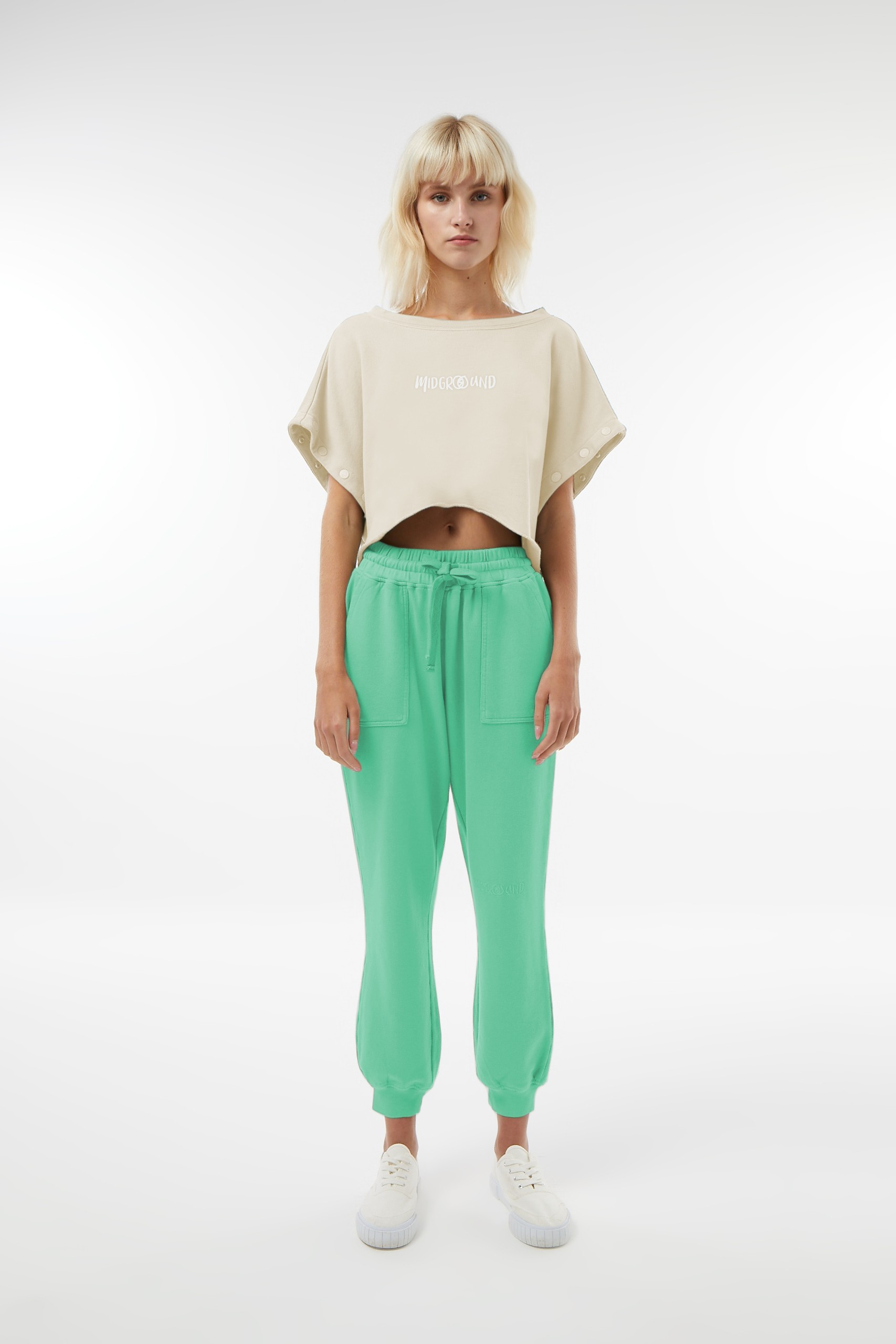 Drop #W007 Sweat Pant - Quite Wave