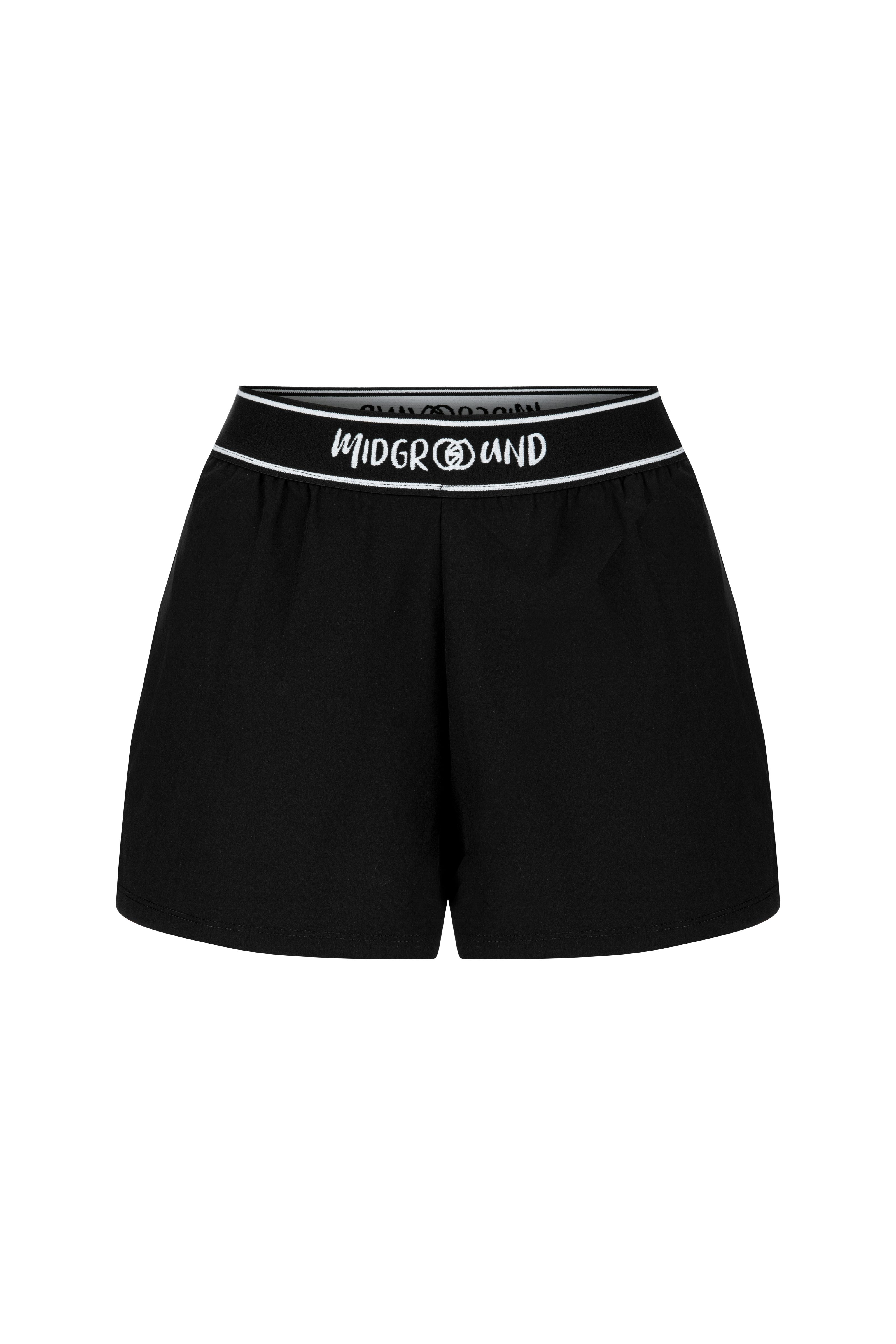Drop#Mıdıs 011-shorts - Black