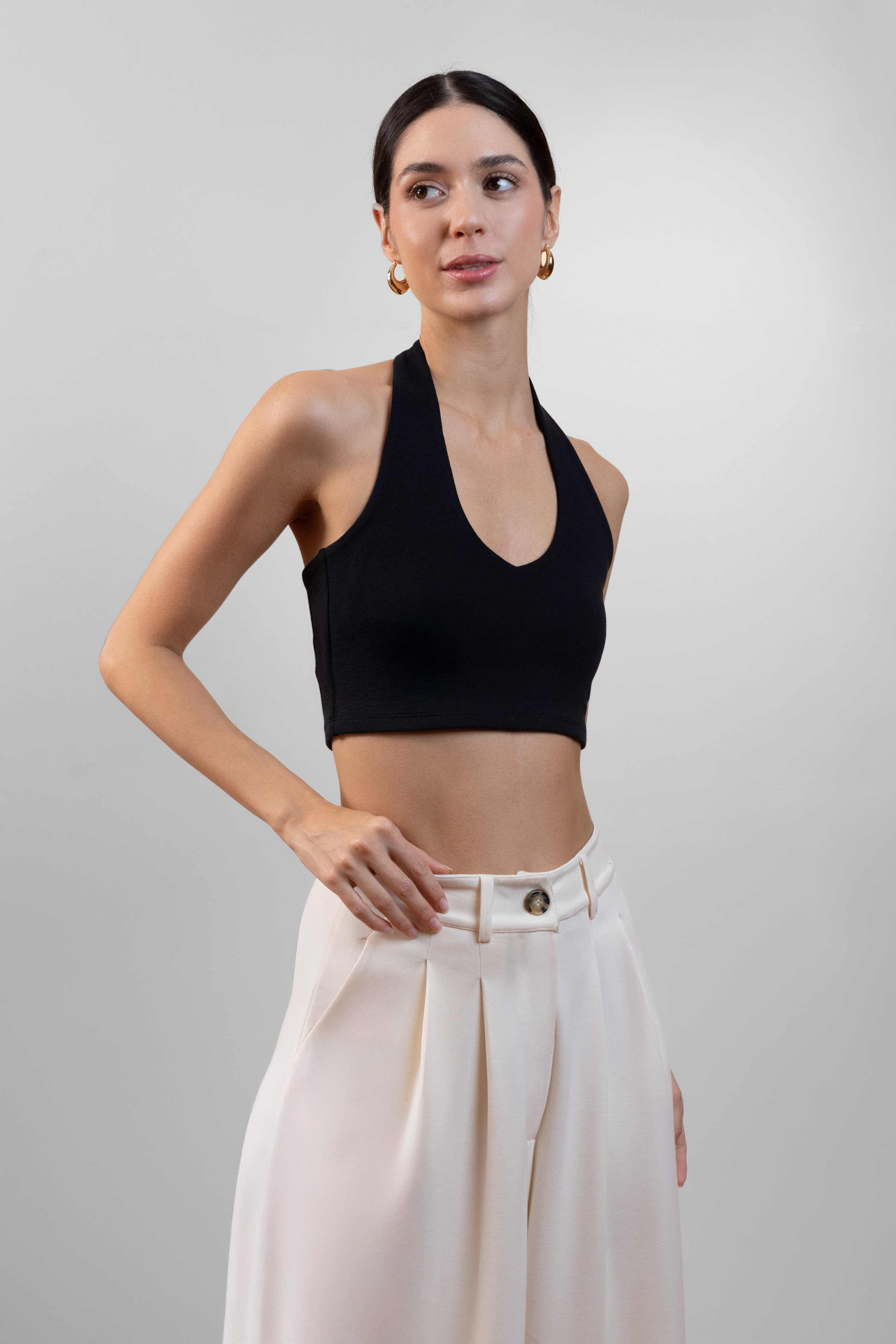 7Ground X Ayşe Köroğlu Askılı Bra - Siyah