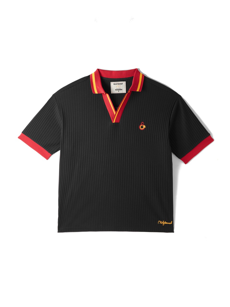 Galatasaray Ribana Polo T-Shirt - Siyah