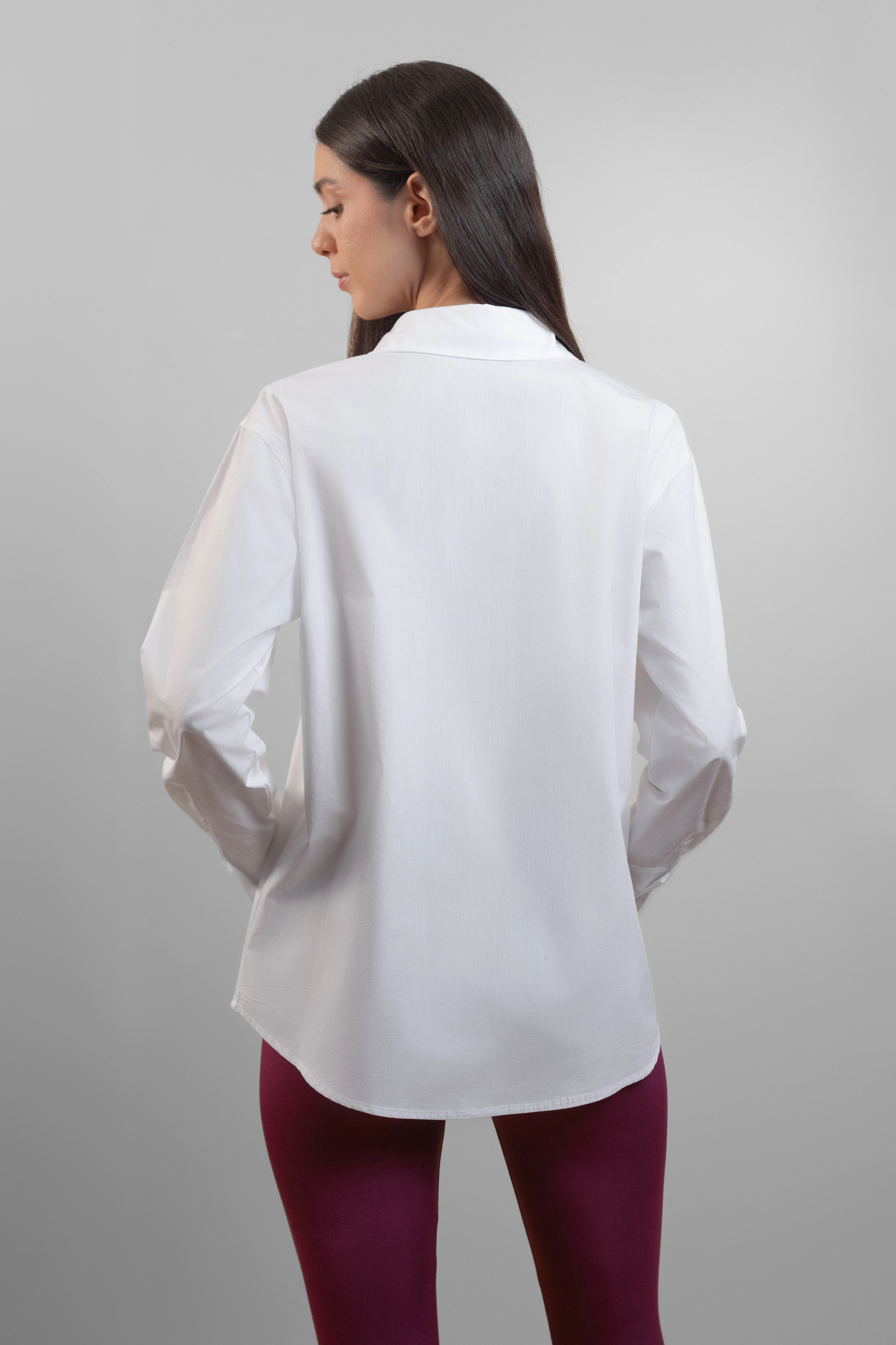 7Ground X Ayşe Köroğlu Poplin Gömlek