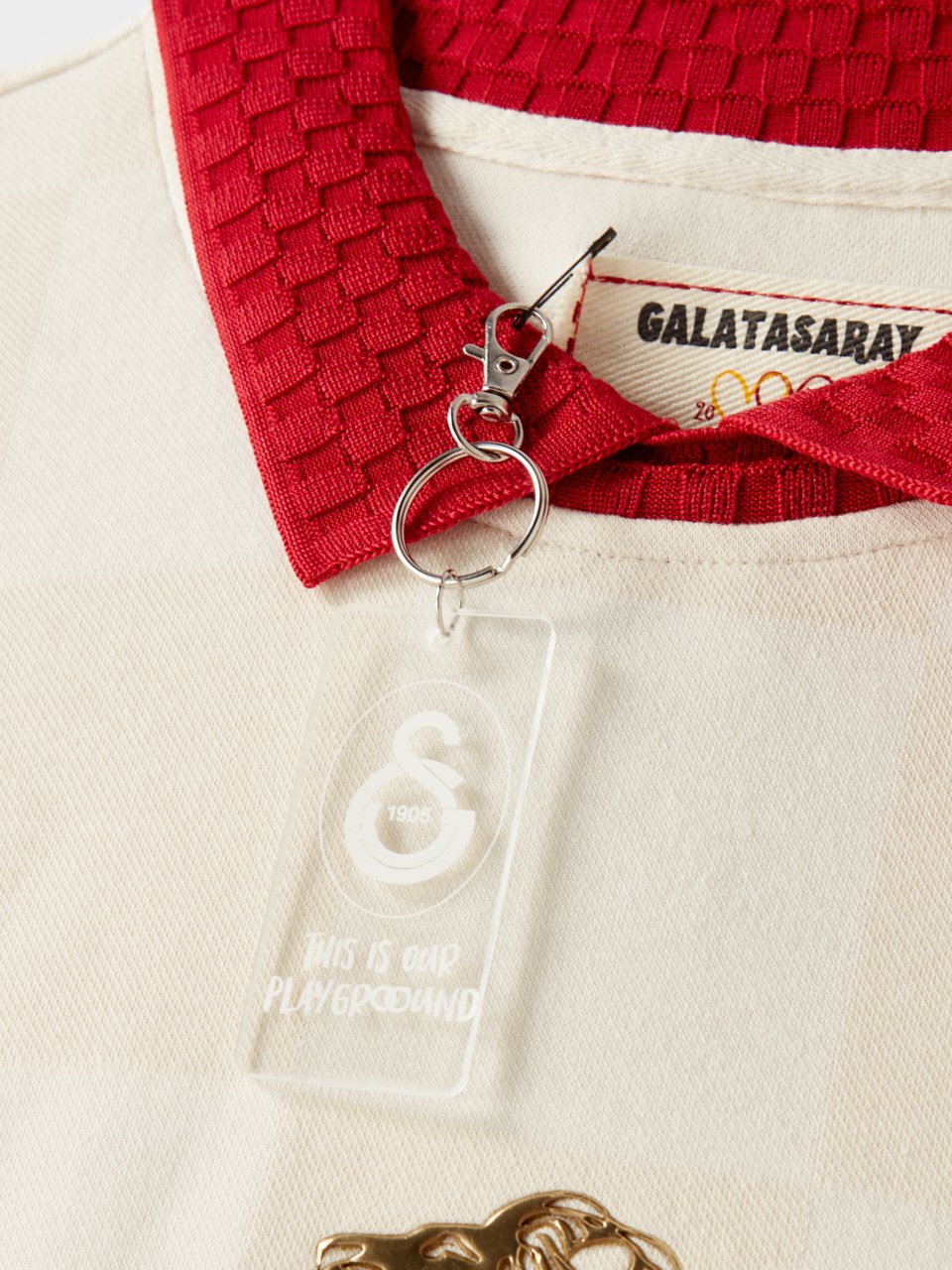 Galatasaray Jakarlı Polo T-Shirt	
