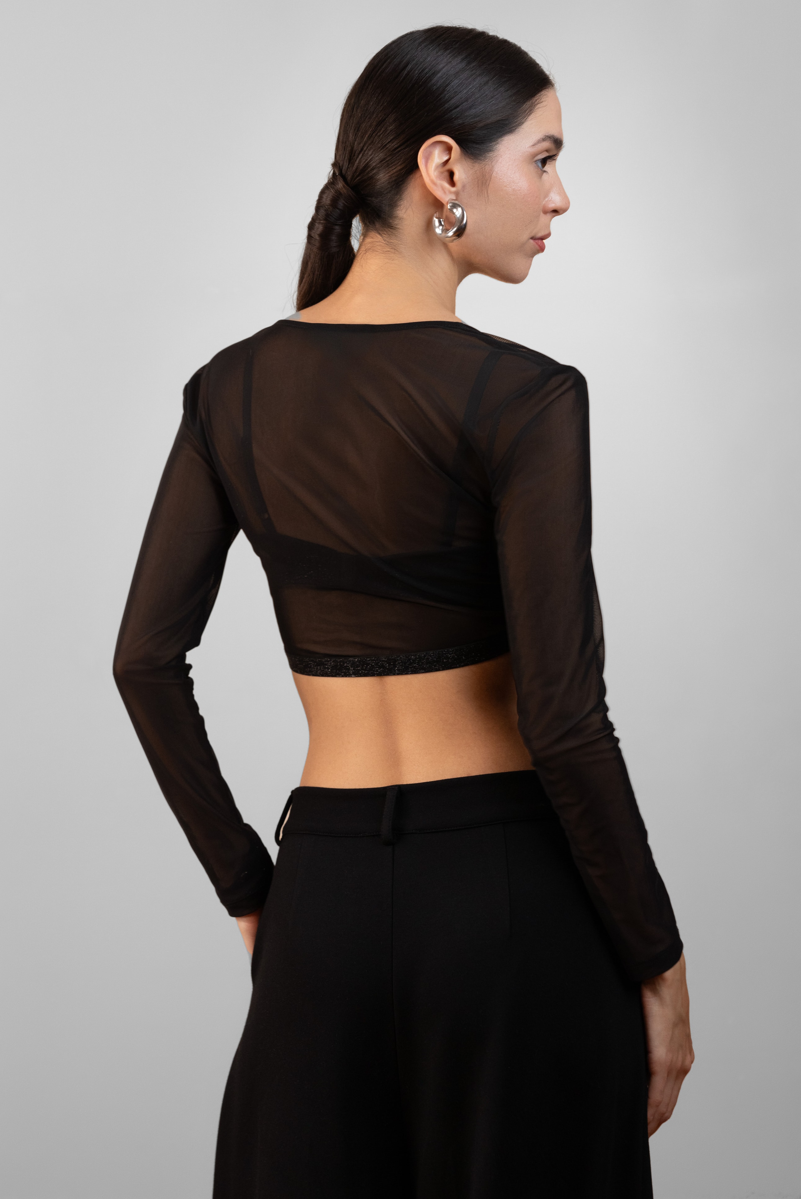 7Ground X Ayşe Köroğlu Mesh Bolero