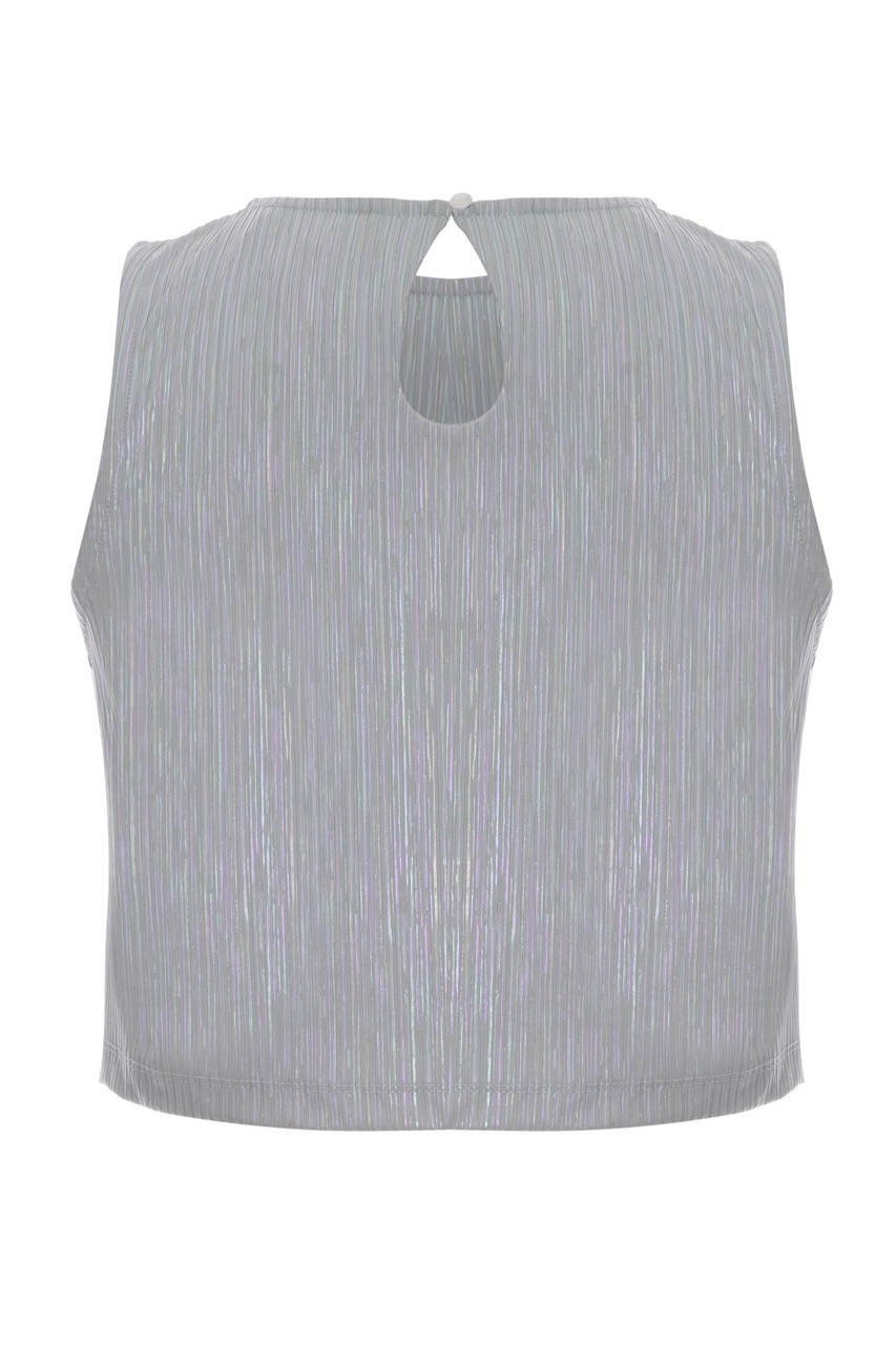 Işıltılı Crop Top