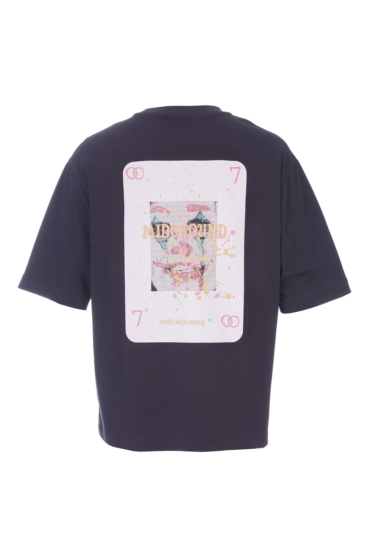 Joker Baskılı Oversize Basic T-shirt