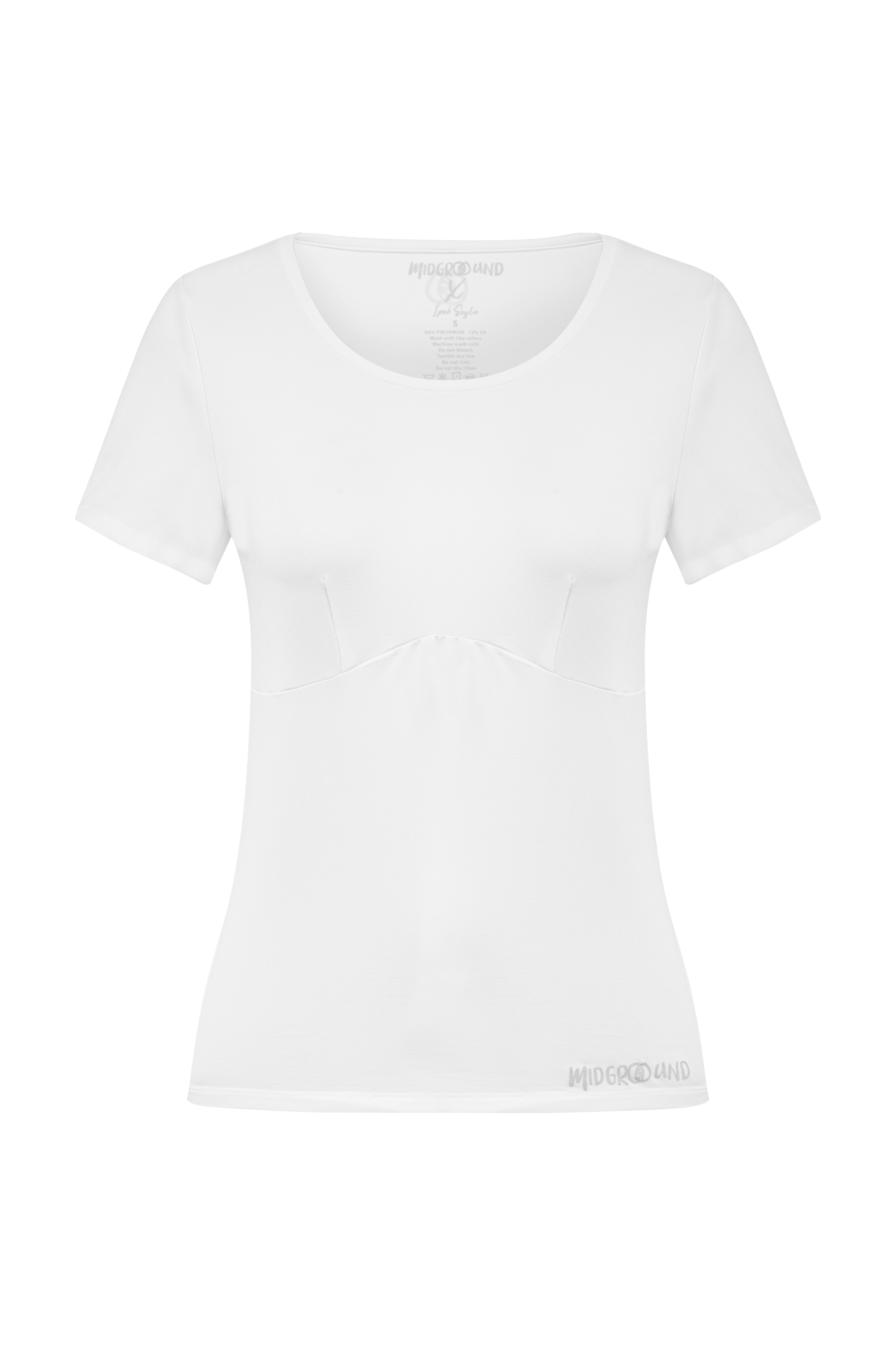 Drop#Mıdıs 014-t-shirt - White