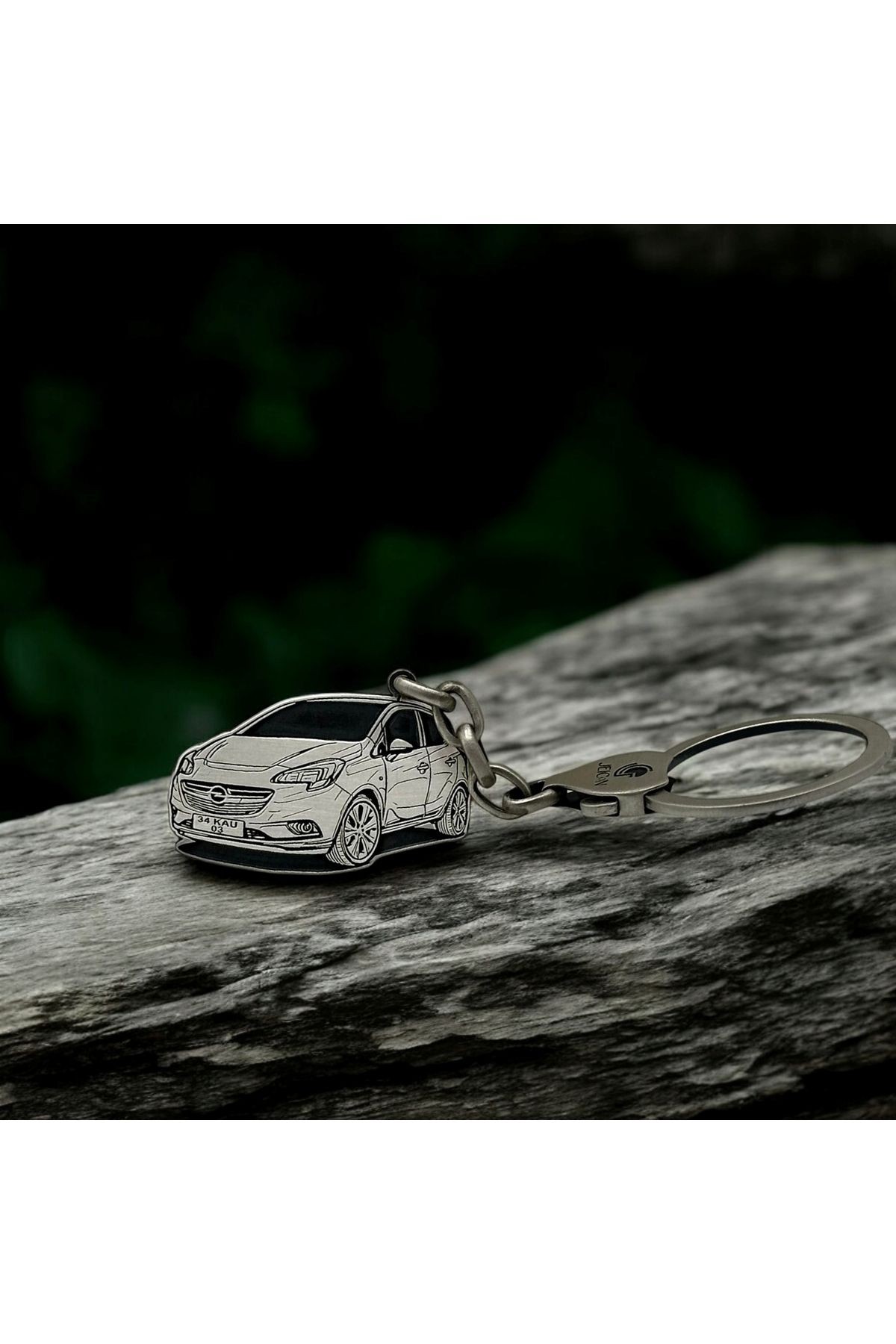 Özelleştirilebilir OPEL Anahtarlık925 Ayar Gümüş