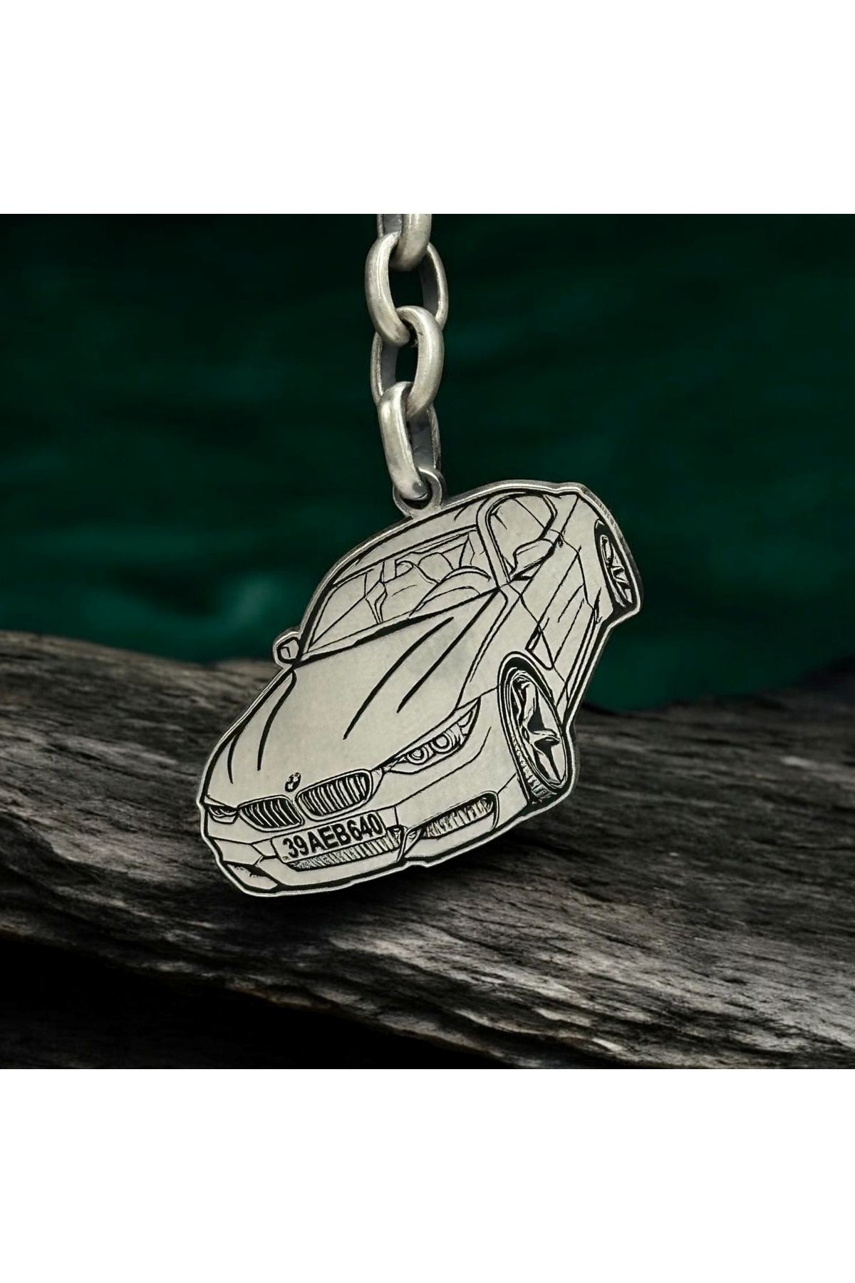 925 Ayar Gümüş BMW Anahtarlık