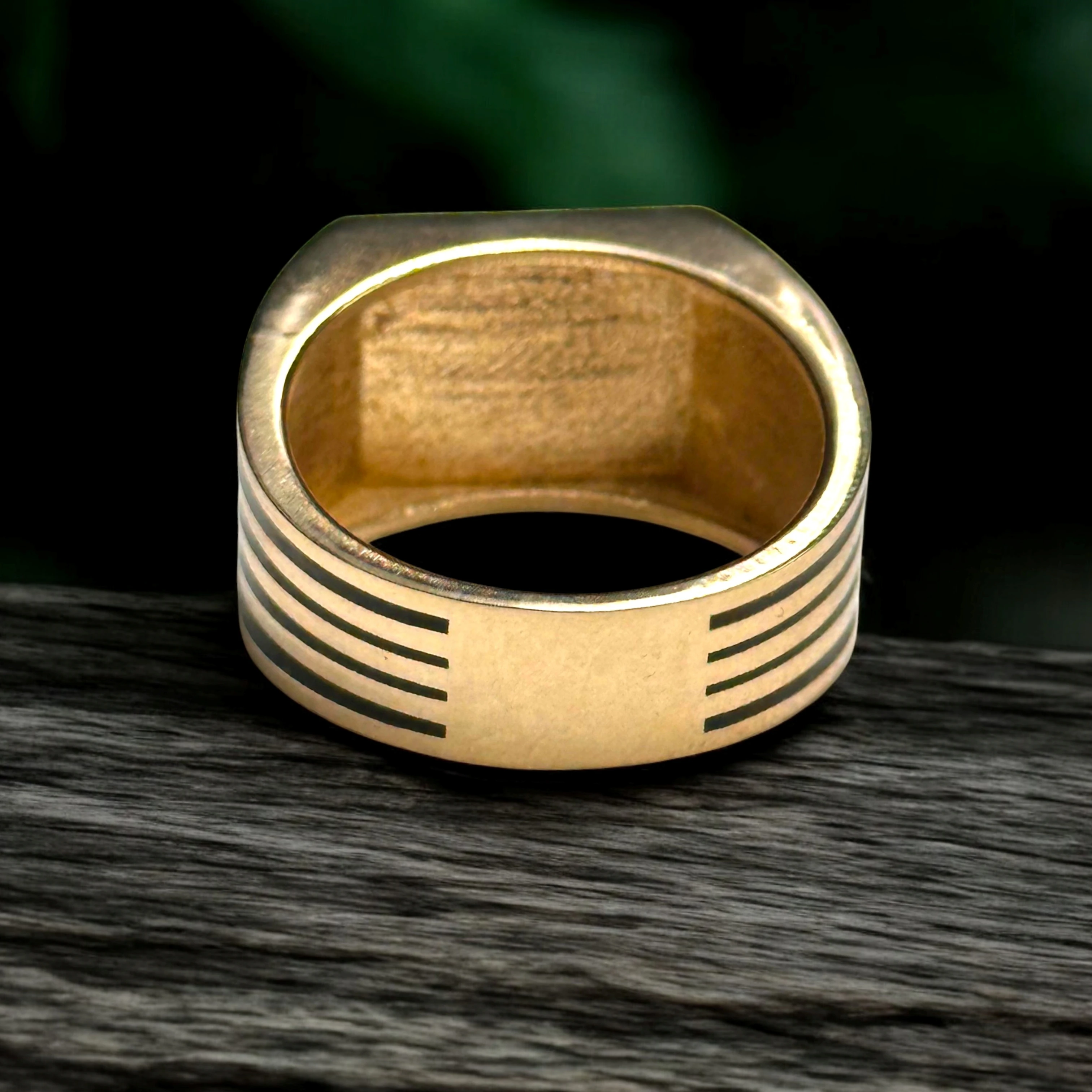 Çizgi Model 925 Ayar Gümüş Yüzük