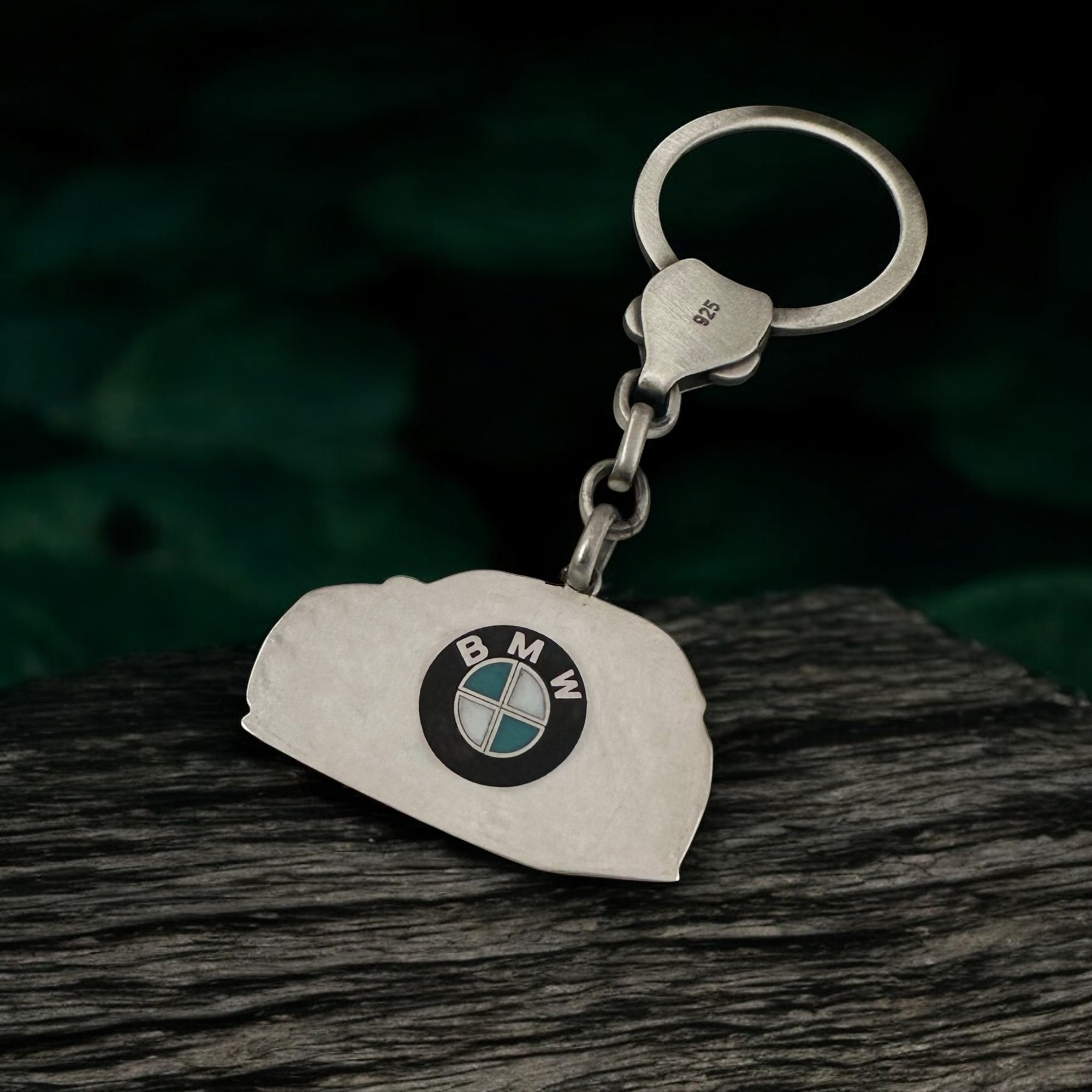 Özelleştirilebilir BMW Anahtarlık 925 Ayar Gümüş