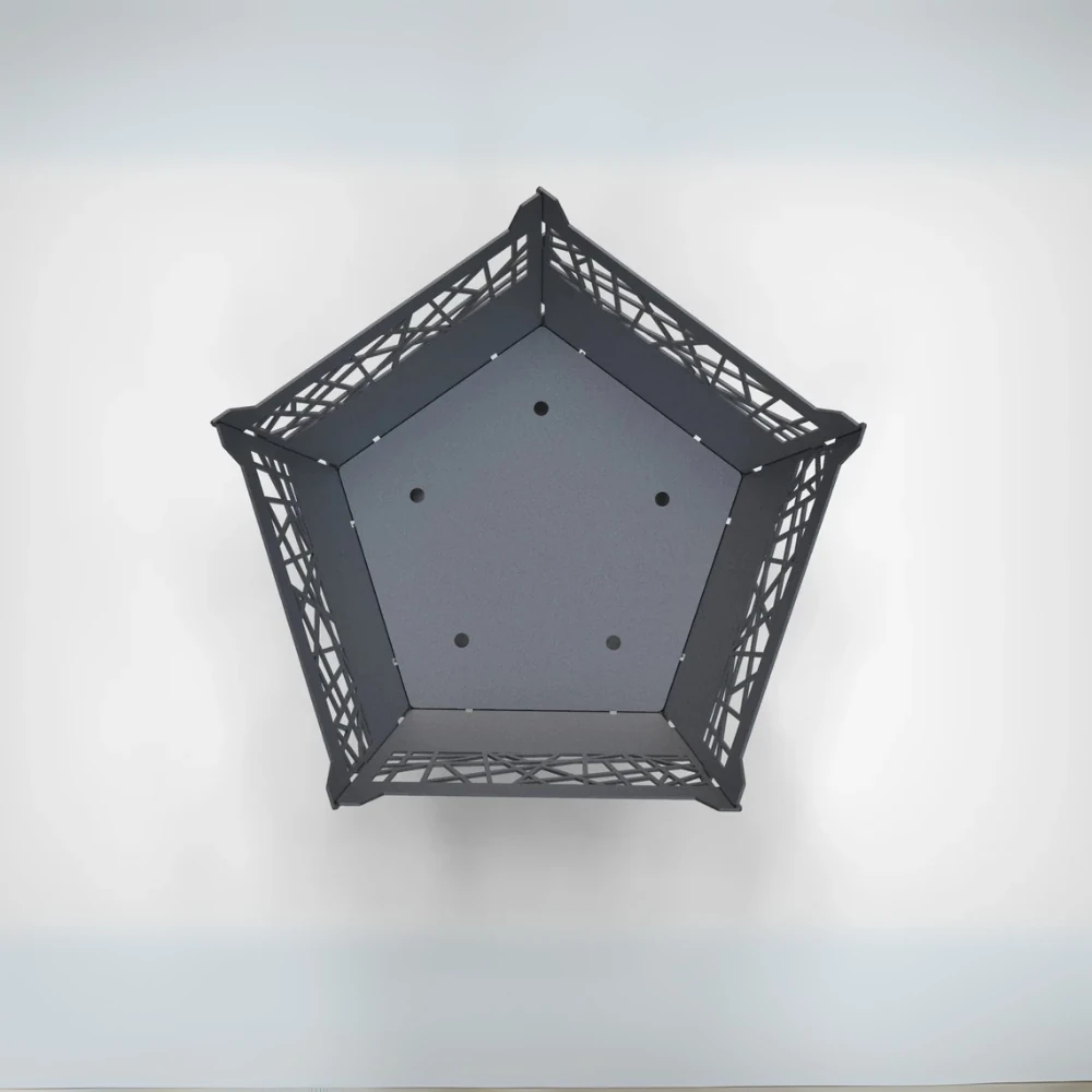 Pentagon Ateş Çukuru Izgaralı