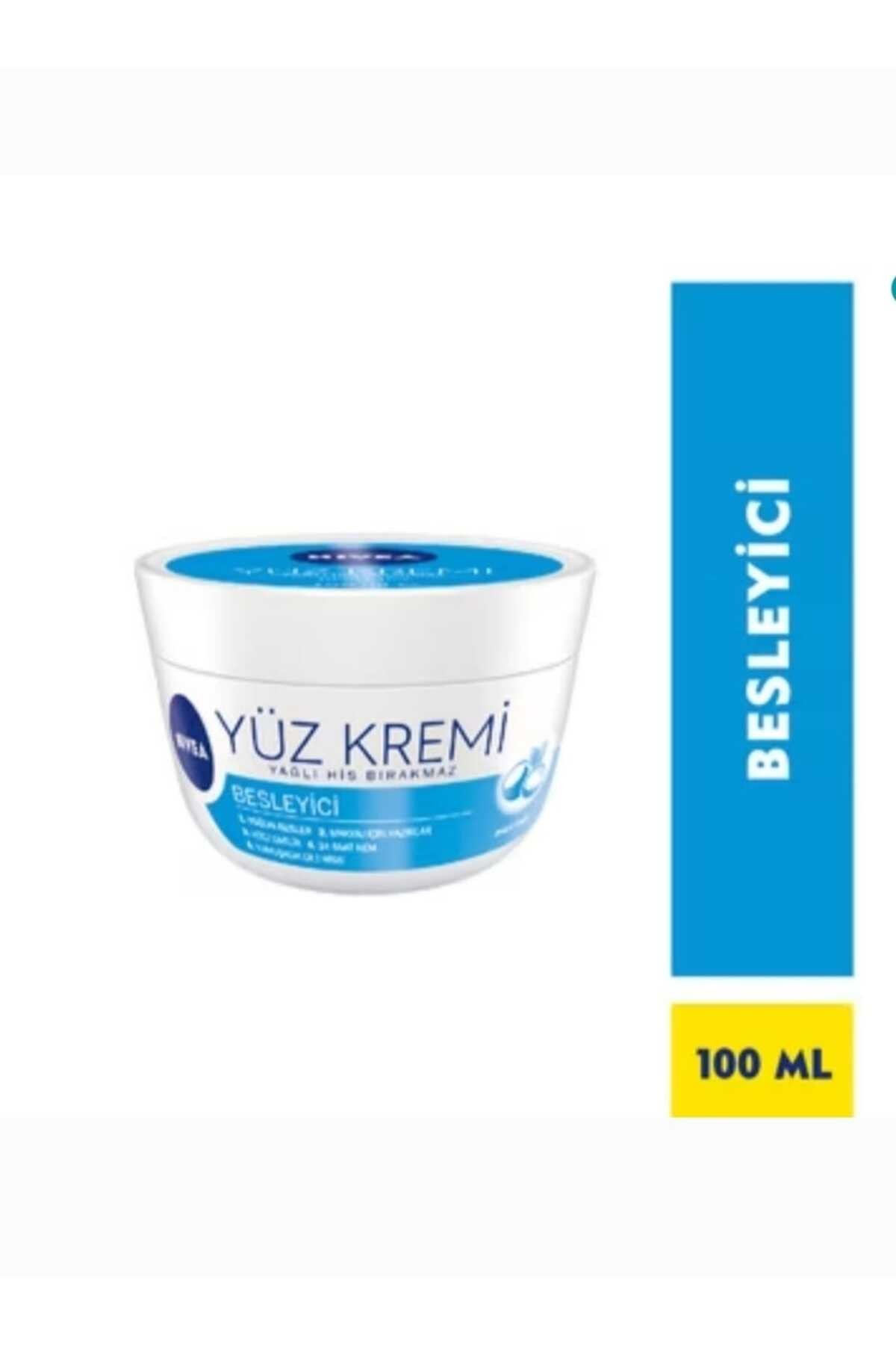 Nıvea Besleyici 5ın 1 Yüz Kremi 100ML 24 Saat Nemlendirici Yüz Bakım Kremi