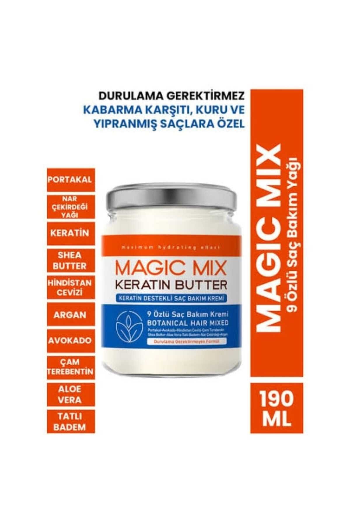 9 Özlü Keratin Destekli Saç Bakım Kremi 190 ML