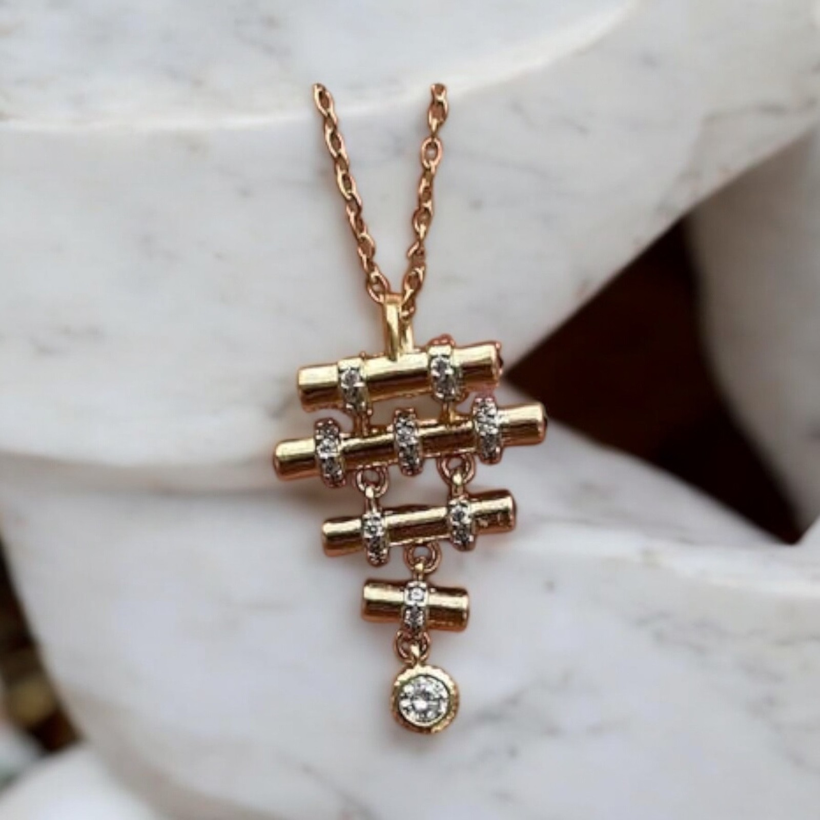 Pyramid Necklace