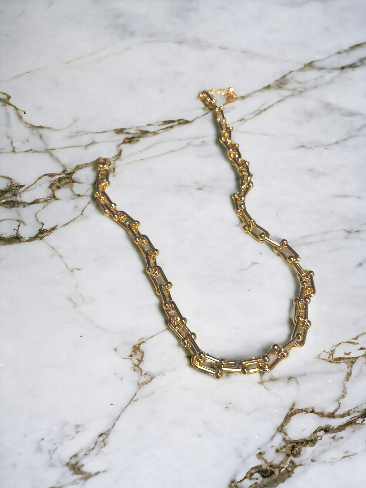 Tiffany Model Gold Necklace