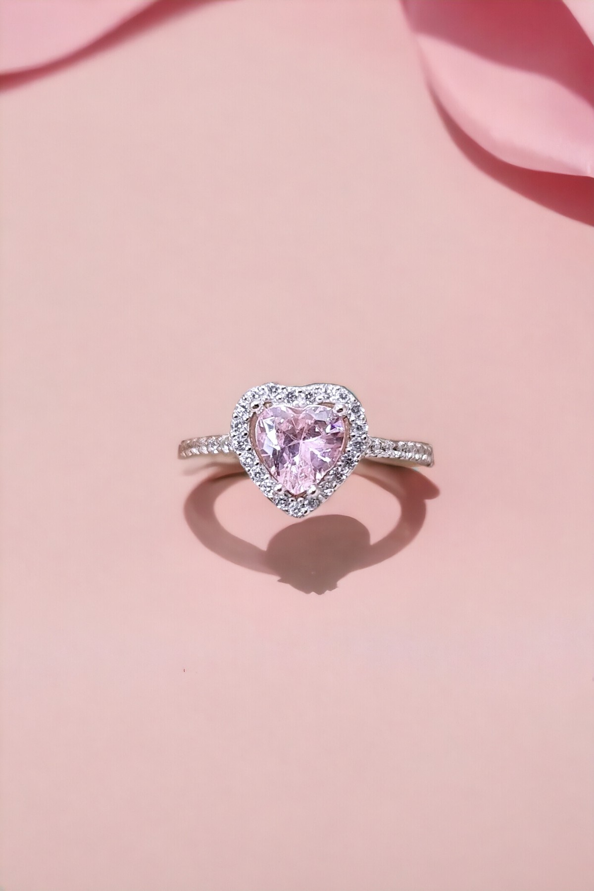 Pink Heart Ring