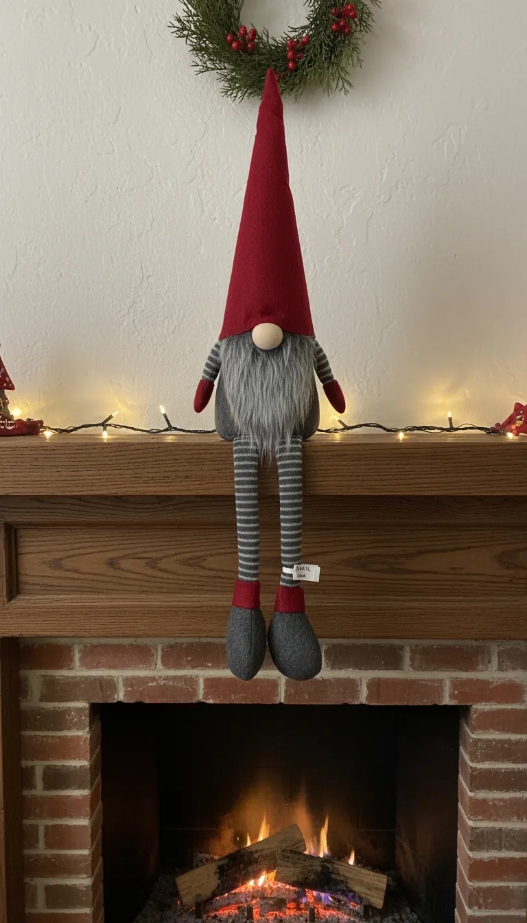 Keçe Gnome Uzun Bacak - Uzun Bacaklı Gnome - Erkek