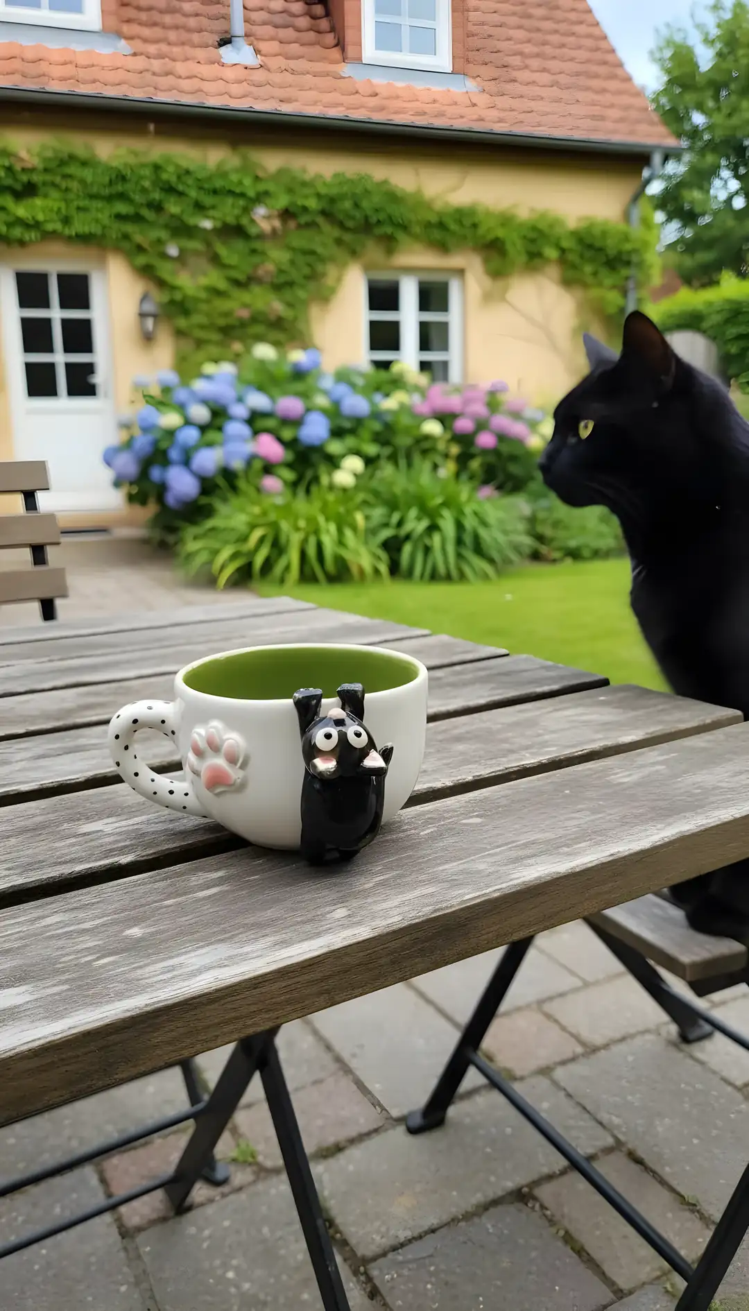 Tırmanan Kedi no.1 - Kedi Figürlü-6