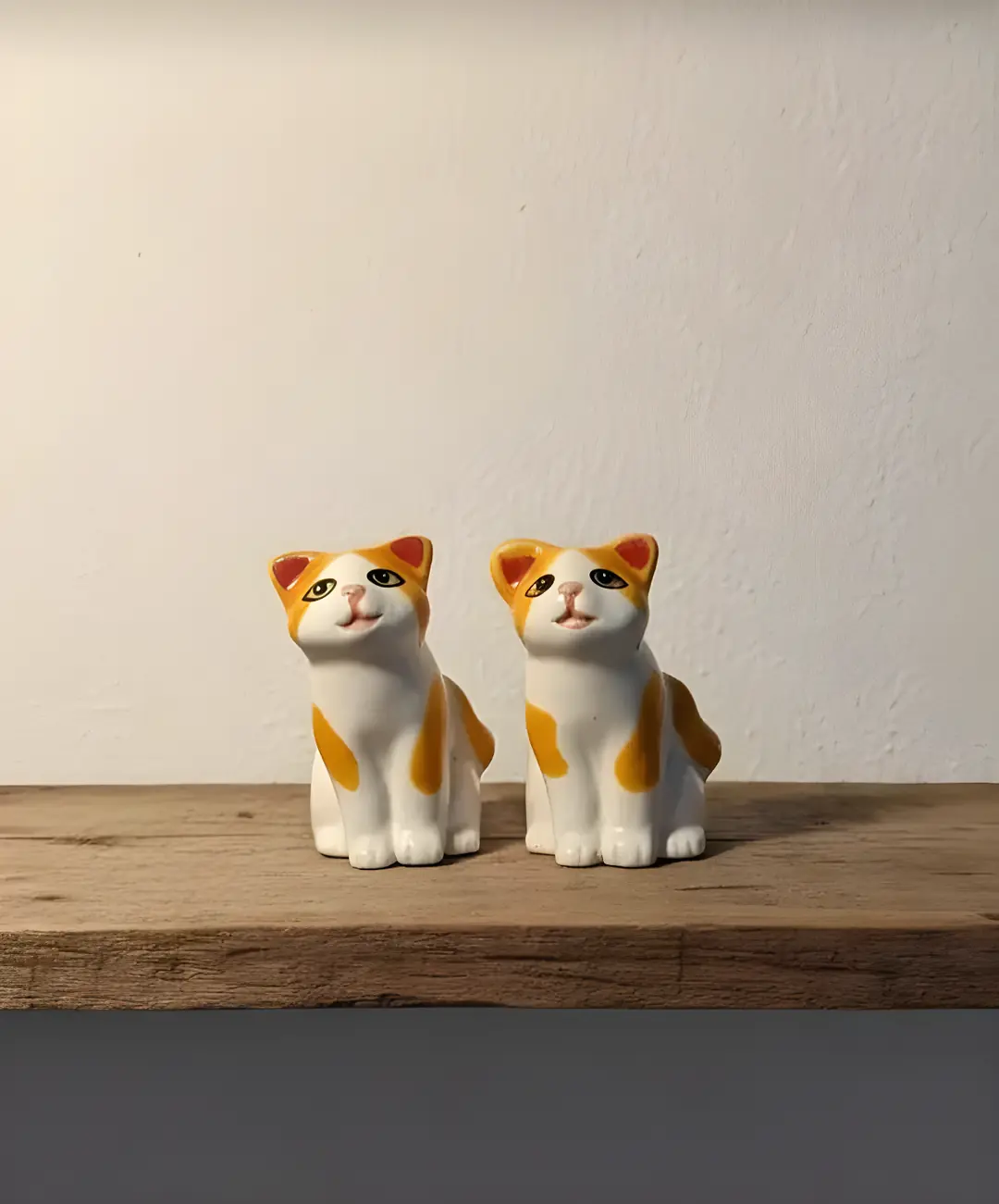 Sevimli Kedicik - Sarı Beyaz Sarman