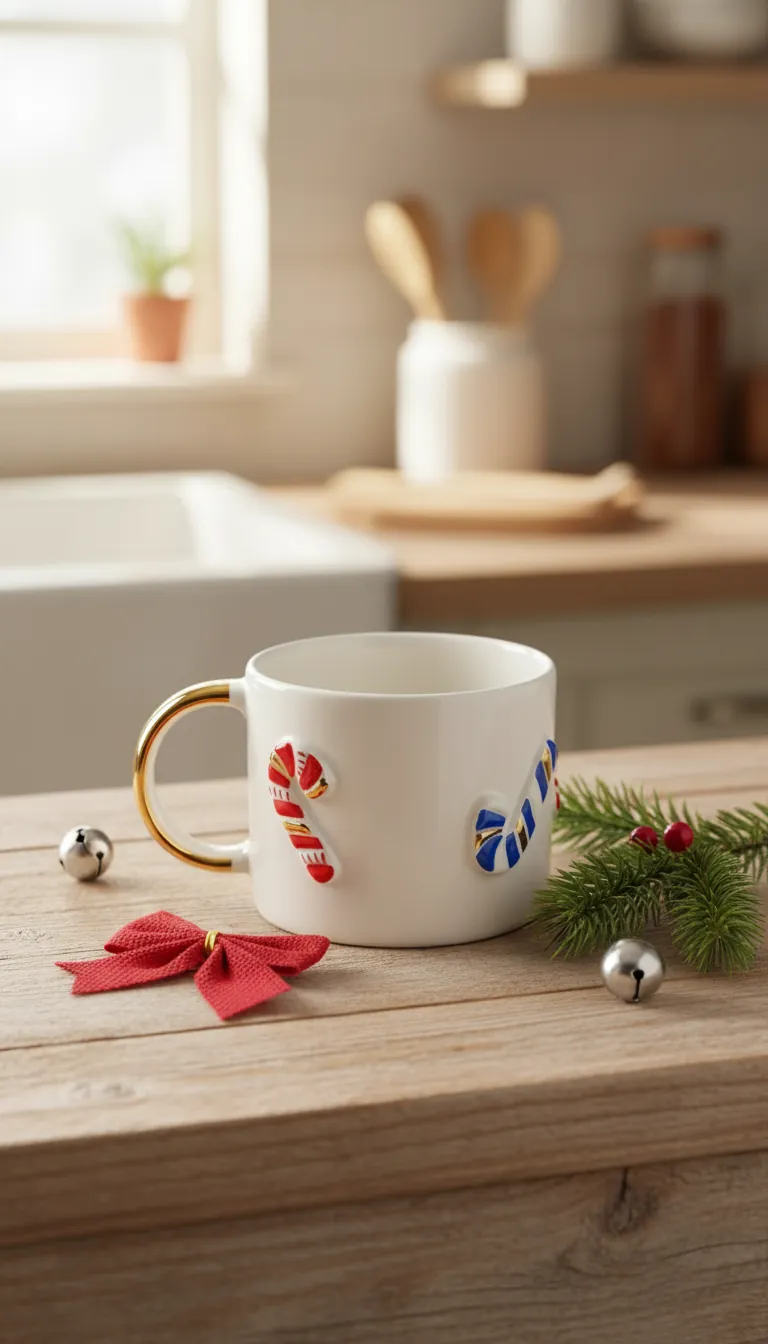 Noel Seramik Mug-Baston Seker