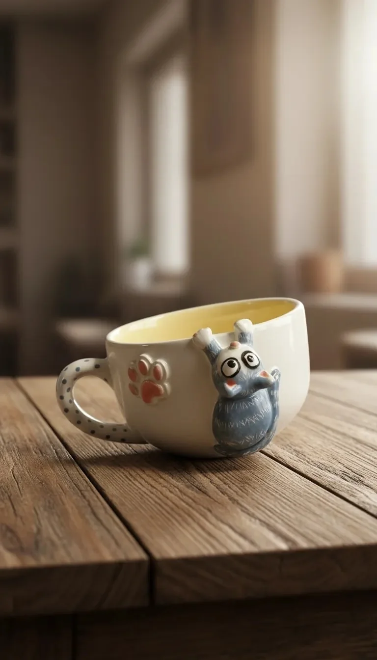 Tırmanan Kedi no.1 - Kedi Figürlü-2