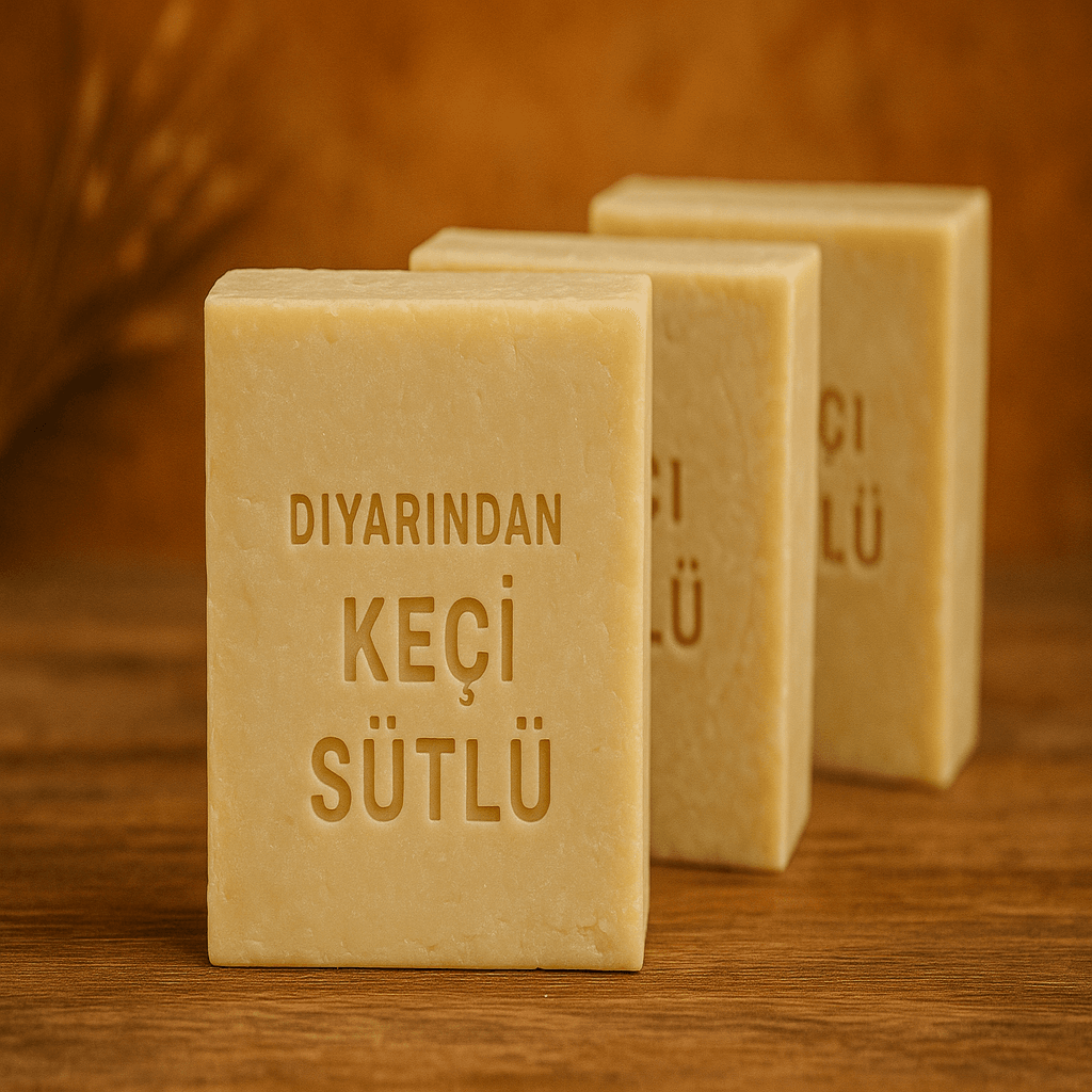Diyarından Hatay Doğal Keçi Sütü Sabunu 3 Adet (375 Gr)