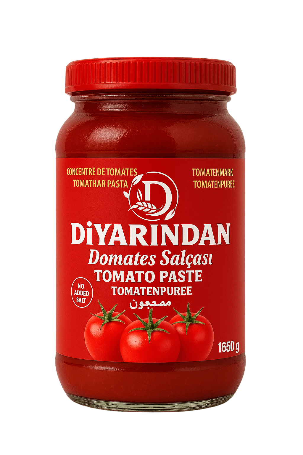 Diyarından Hatay Domates Salçası 1.650 Gr
