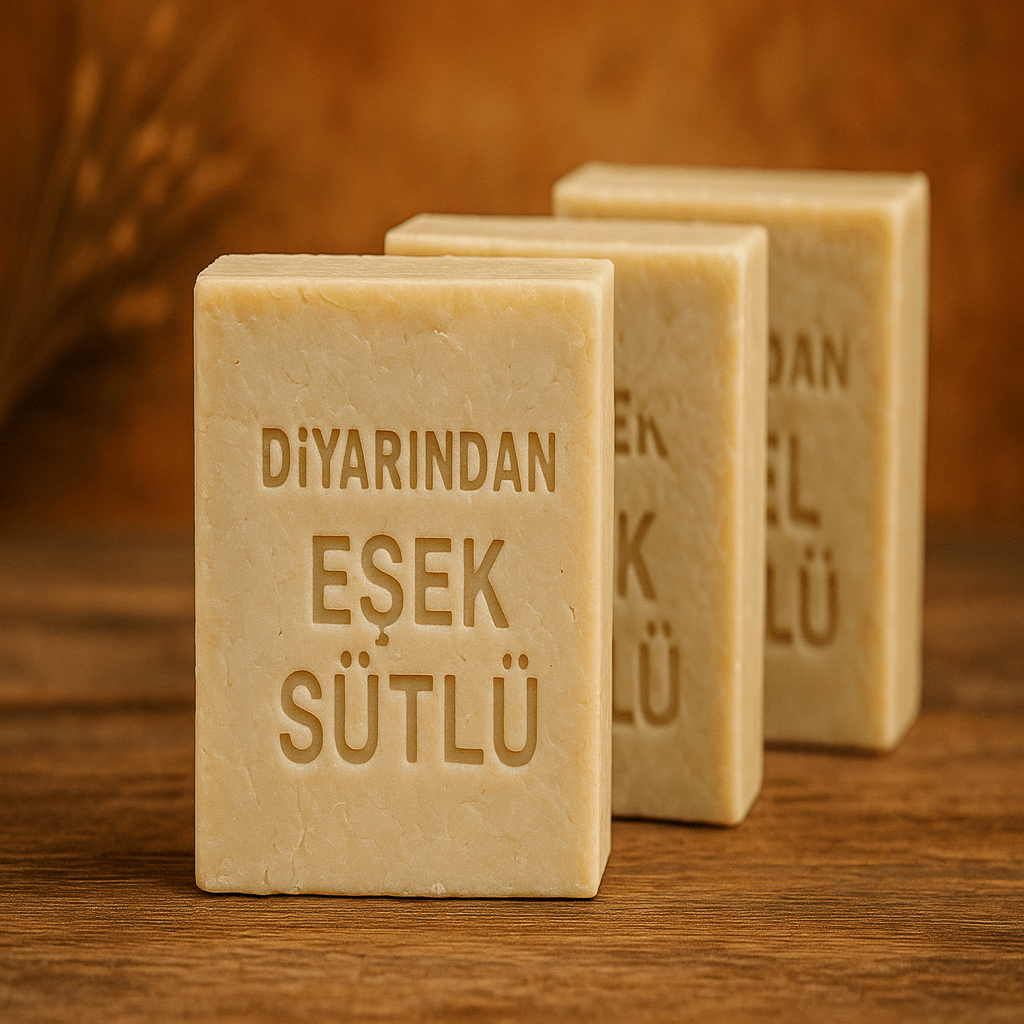 Diyarından Hatay Doğal Eşek Sütü Sabunu 3 Adet (375 Gr)