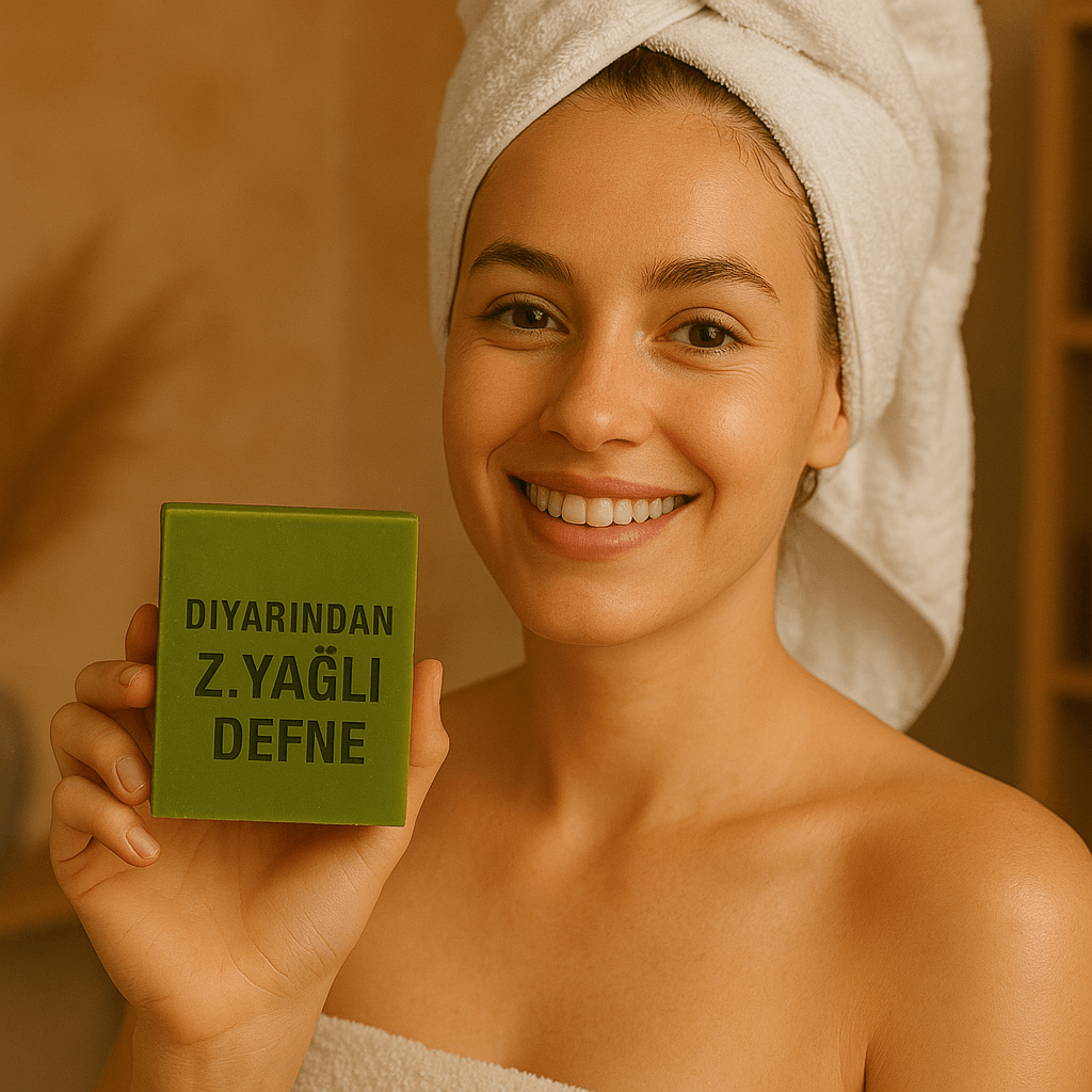 Diyarından Hatay Doğal Zeytinyağlı Defne Sabun 3 Adet (375 Gr)