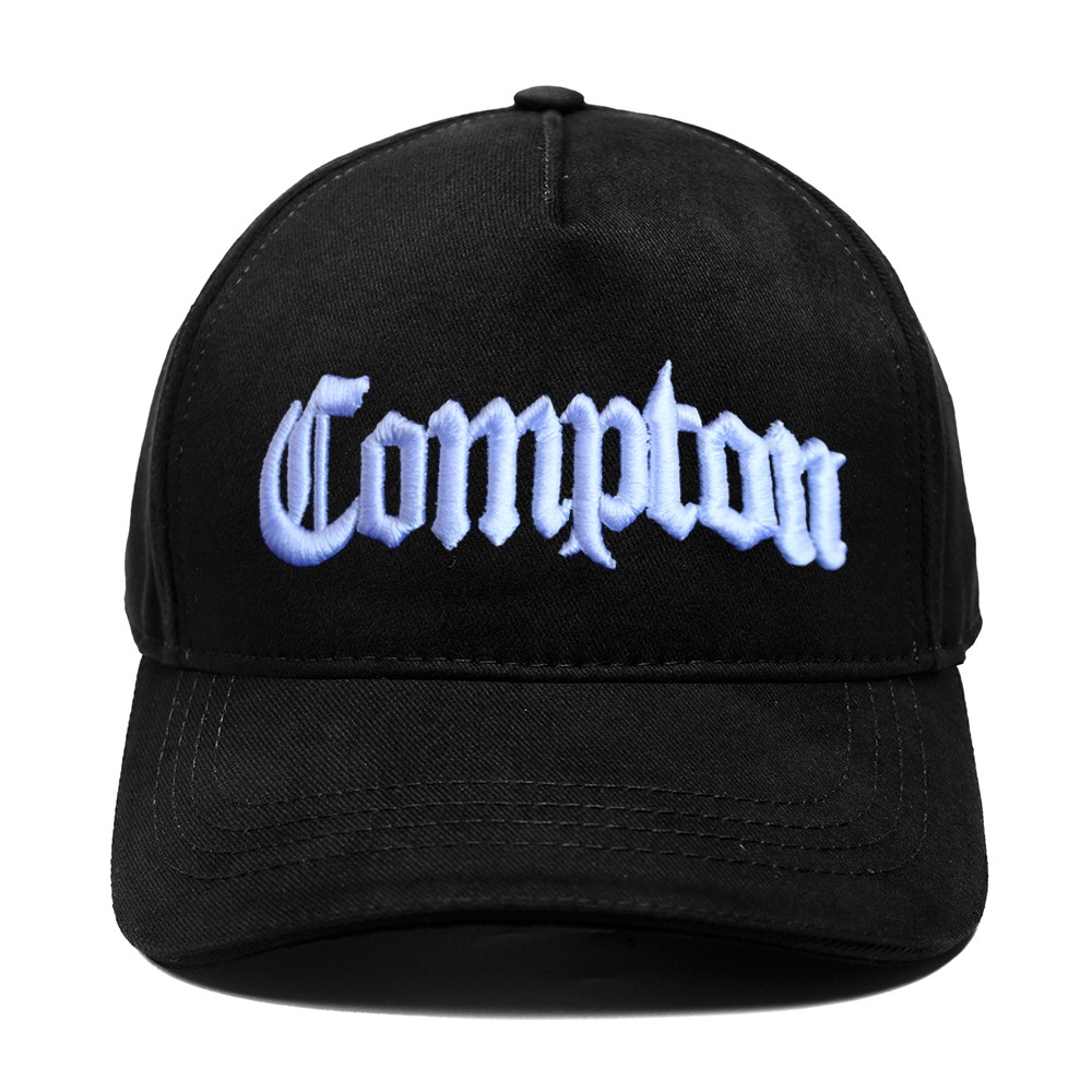 Compton Yüksel Profil Şapka (3D PUFF-Kabartmalı) - Si̇yah