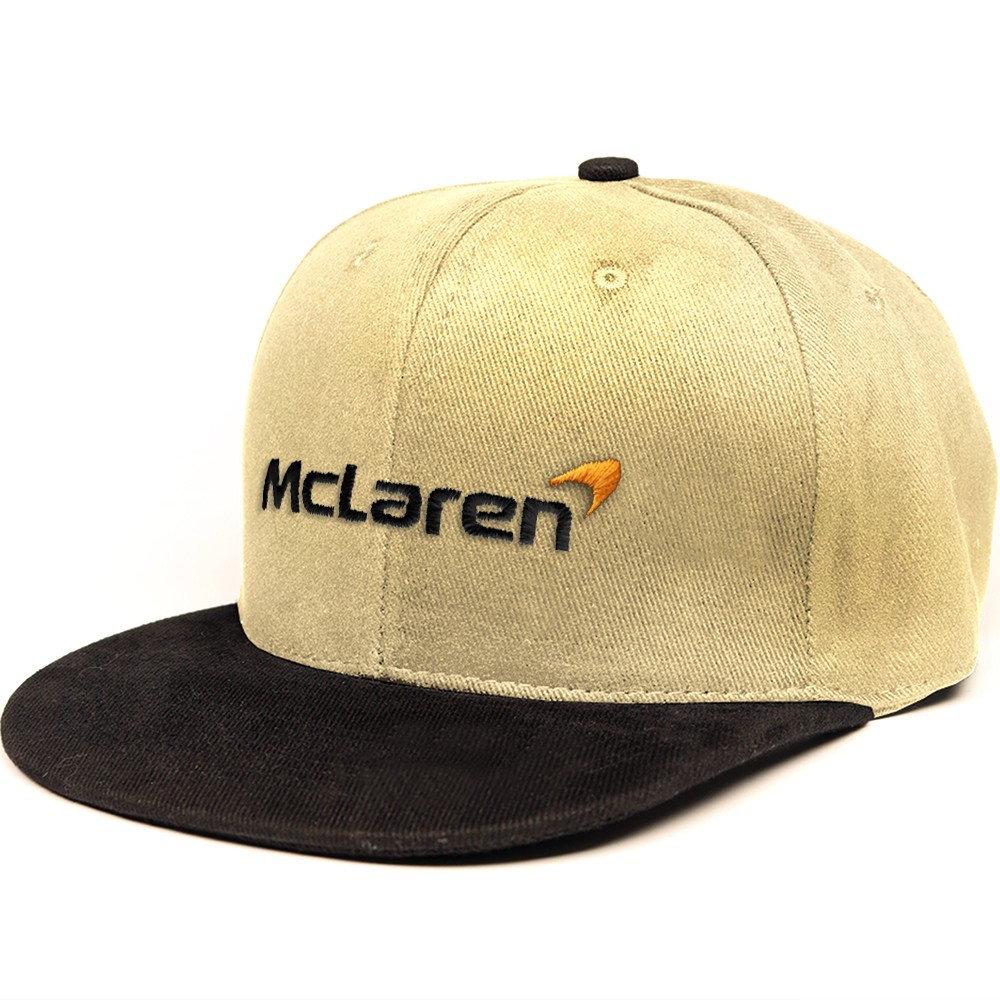 McLaren Logo İşlemeli Hip Hop Şapka