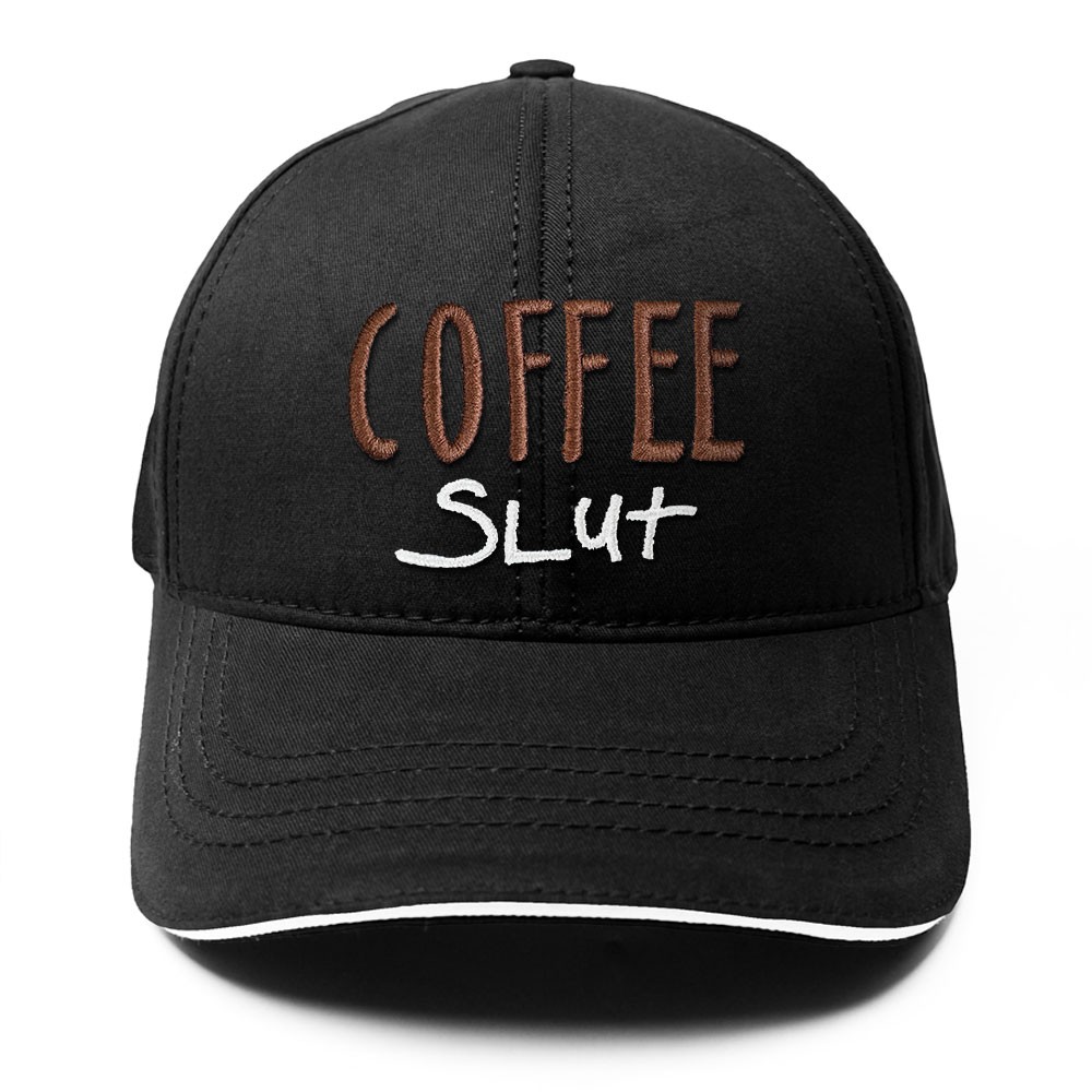 Coffe Slut Kahve Bağımlısı Nakışlı Şapka