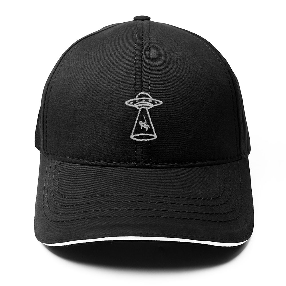 Uzaylı - Ufo temalı Baseball Şapka - Si̇yah