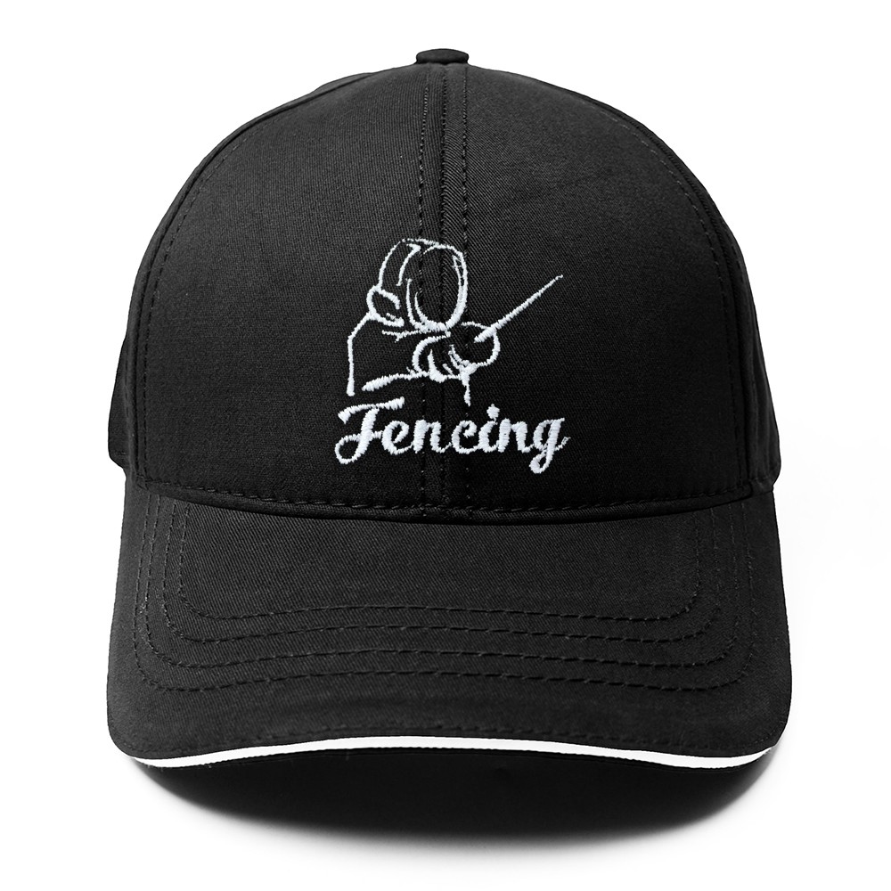 Fencing Eskrim Nakışlı Şapka