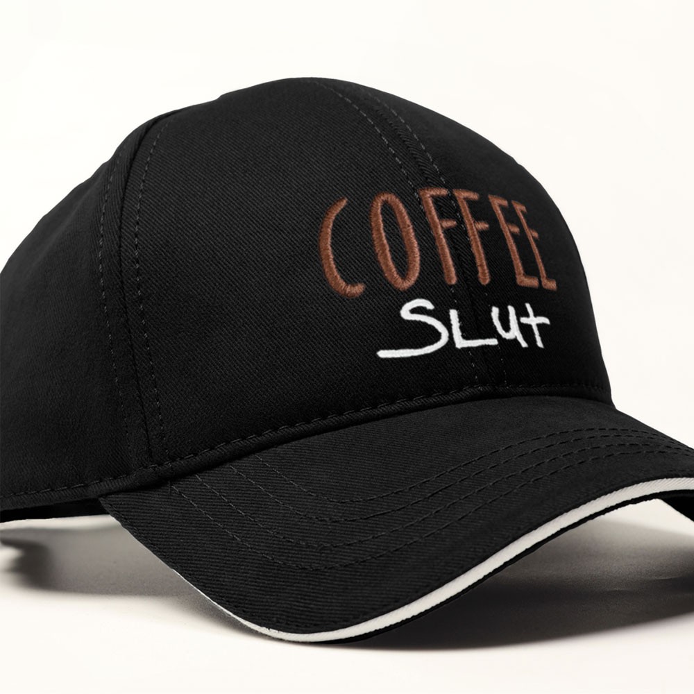 Coffe Slut Kahve Bağımlısı Nakışlı Şapka