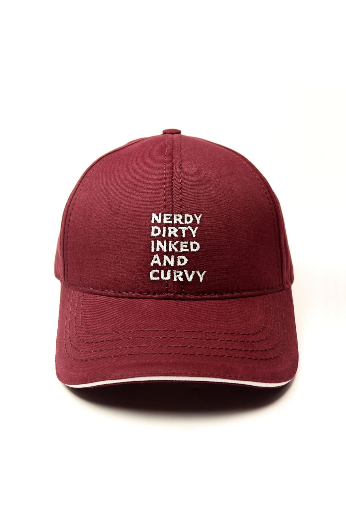 Nerdy Dirty Şapka - bordo