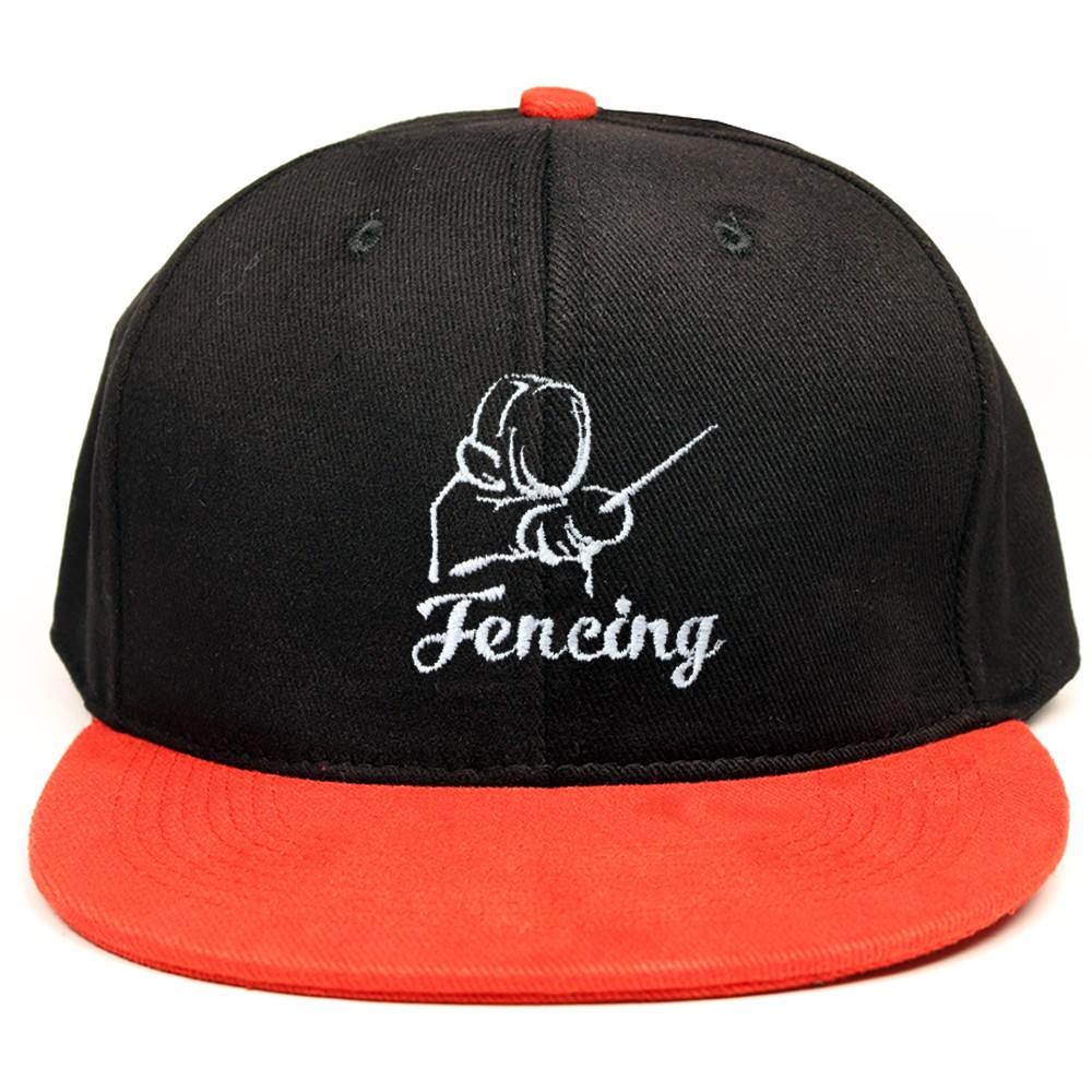Fencing Eskrim İşlemeli Hip Hop Şapka