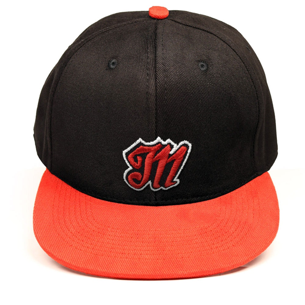 M Harf Logo Hip Hop Şapka