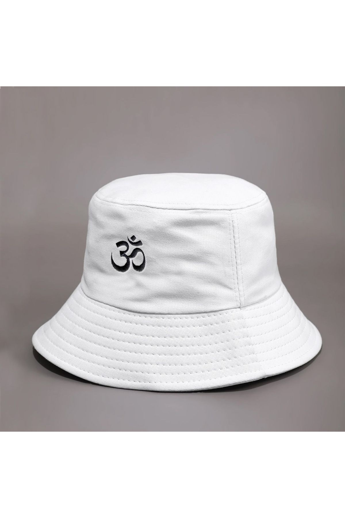 OM Sembol İşlemeli Bucket Şapka