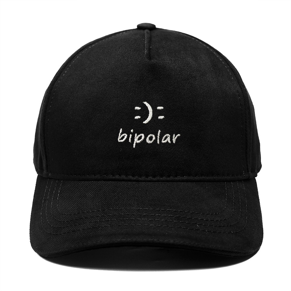 Bipolar Yüksek Profil Şapka - Si̇yah