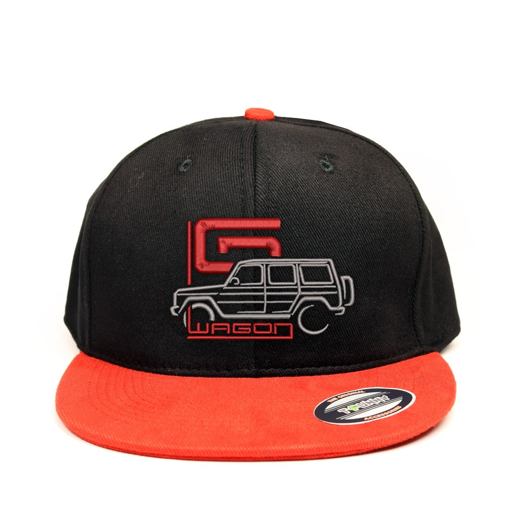 Mercedes G Wagon Trucker Şapka - kırmızı