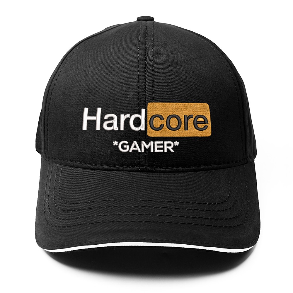HardCore Gamer işlemeli Oyuncu Şapkası