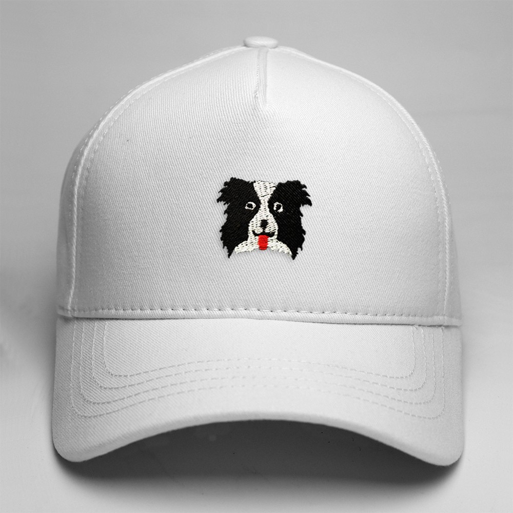 Border Collie Yüksek Profil Şapka