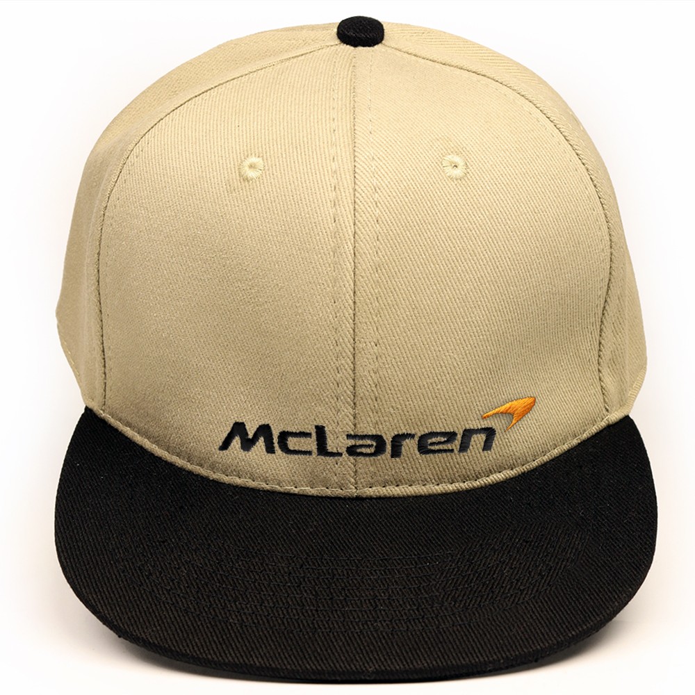 McLaren Logo İşlemeli Hip Hop Şapka