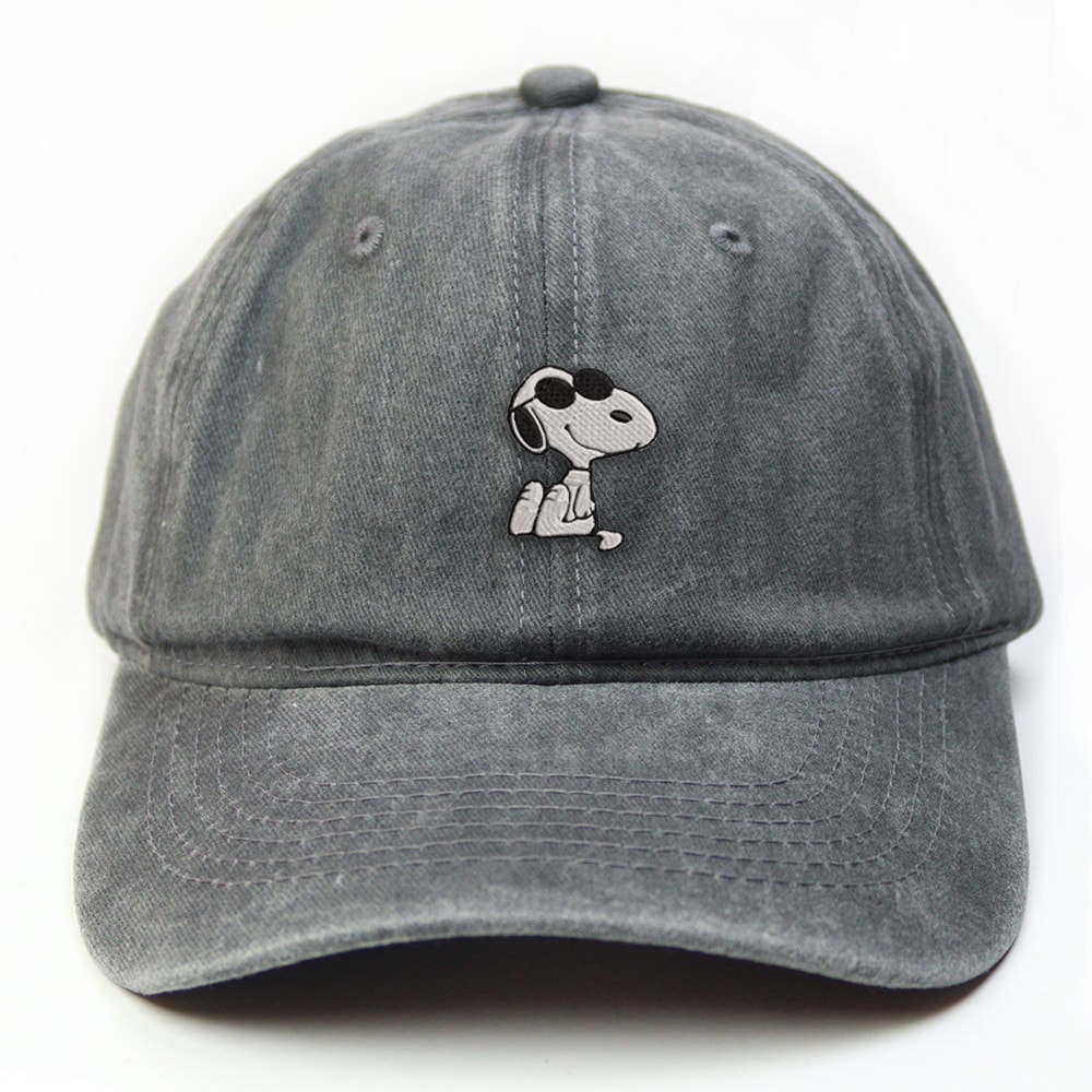 Snoopy Nakış işlemeli Retro Şapka