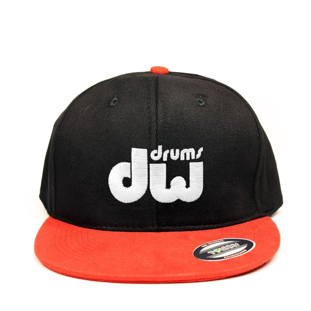 DW Drums Flat-Bill Şapka - Bordo