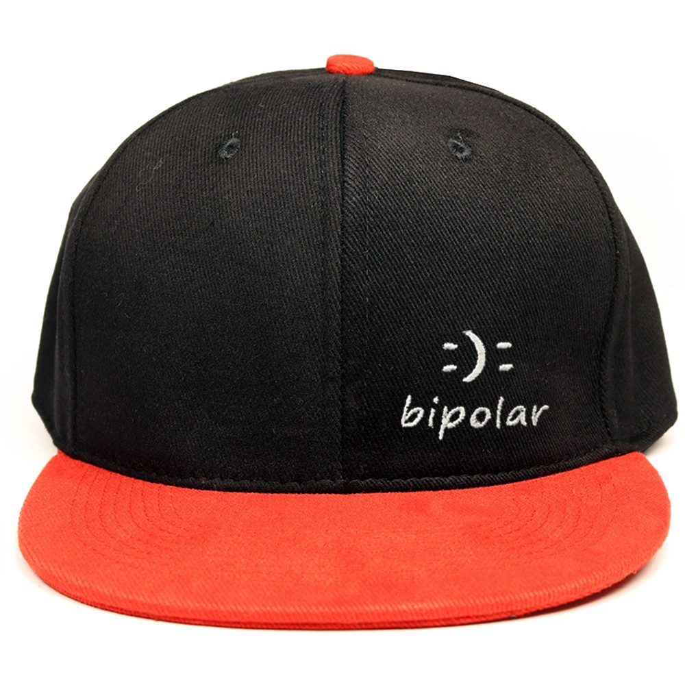 Bipolar Cool Hip Hop Şapka - Kırmızı