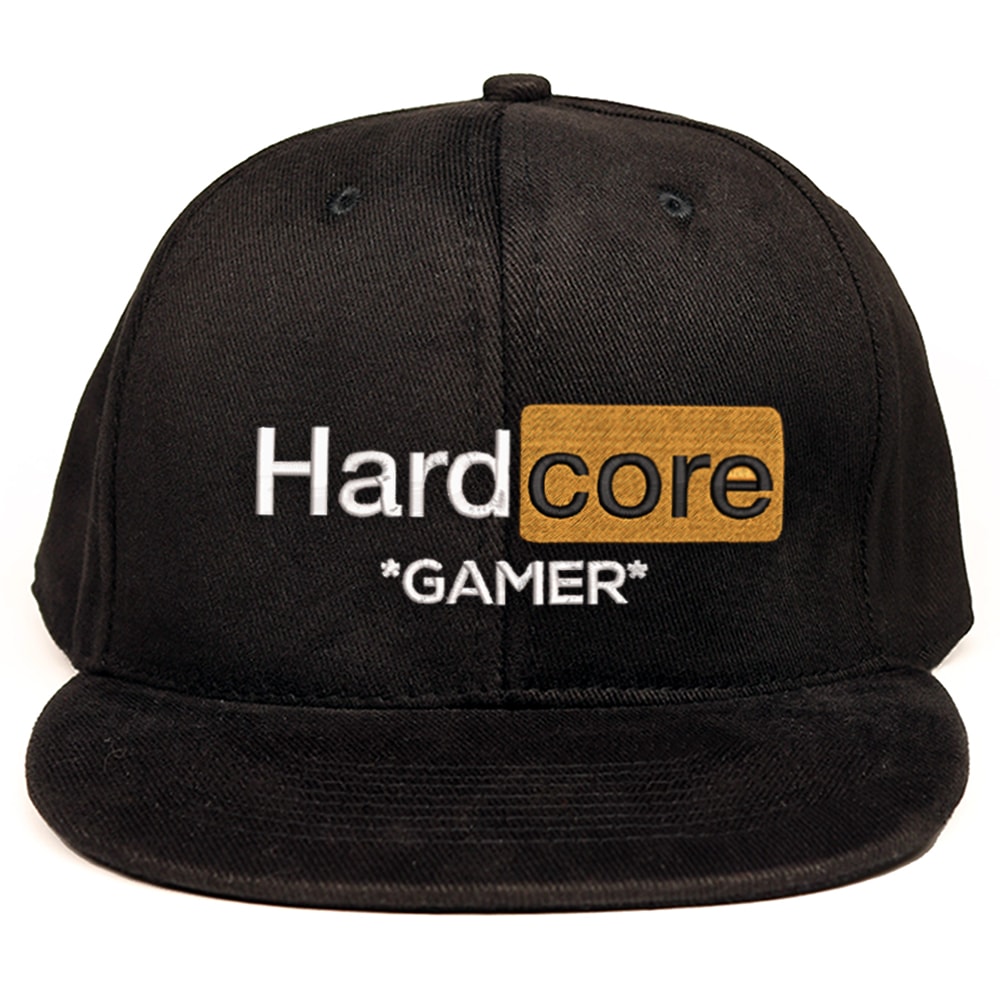 HardCore Gamer işlemeli Oyuncu Şapkası