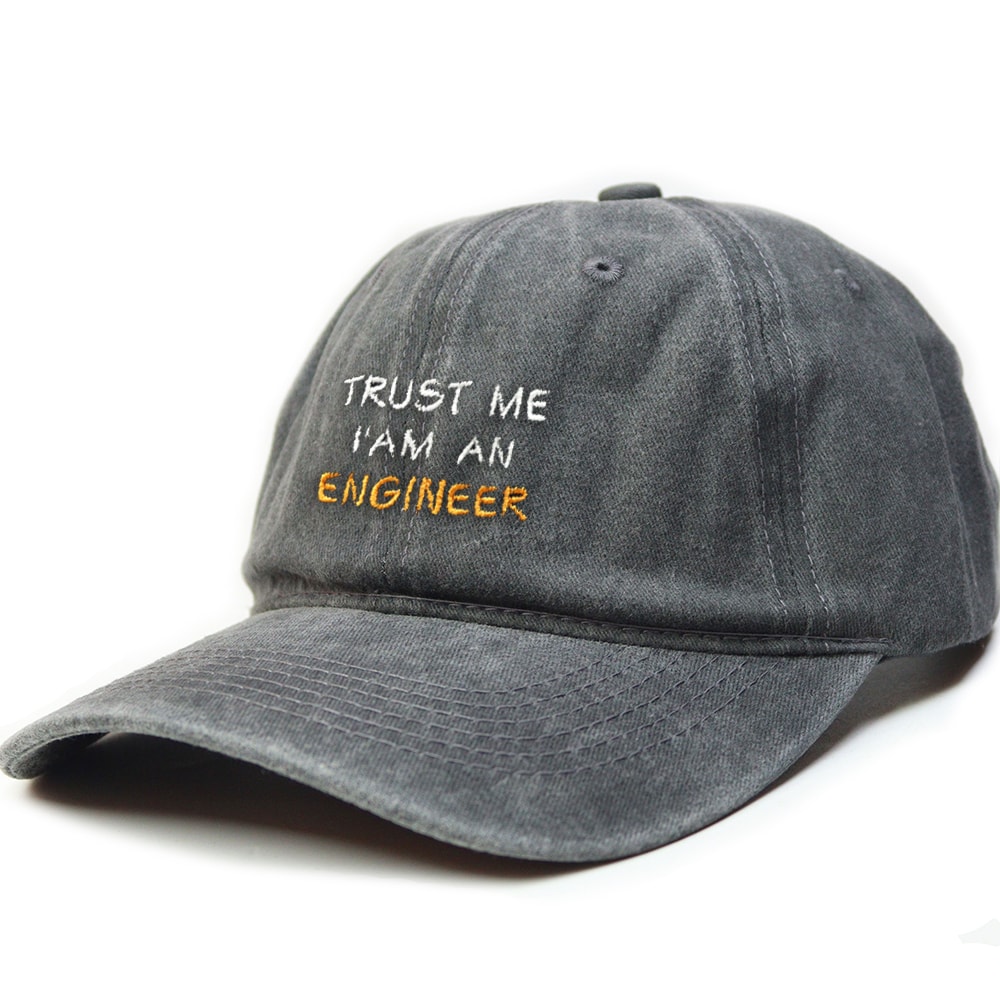 Mühendis Şapka, Trust me i'm an Engineer Yıkamalı Şapka