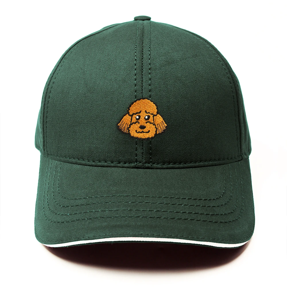 Poodle işlemeli Şapka